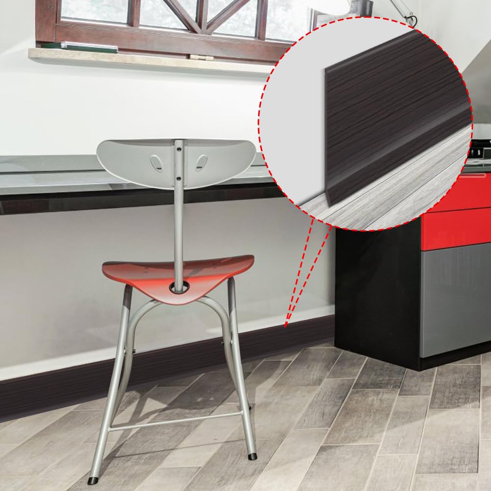 Battiscopa Adesivo in PVC Morbido 10cm x 18m - immagine 4