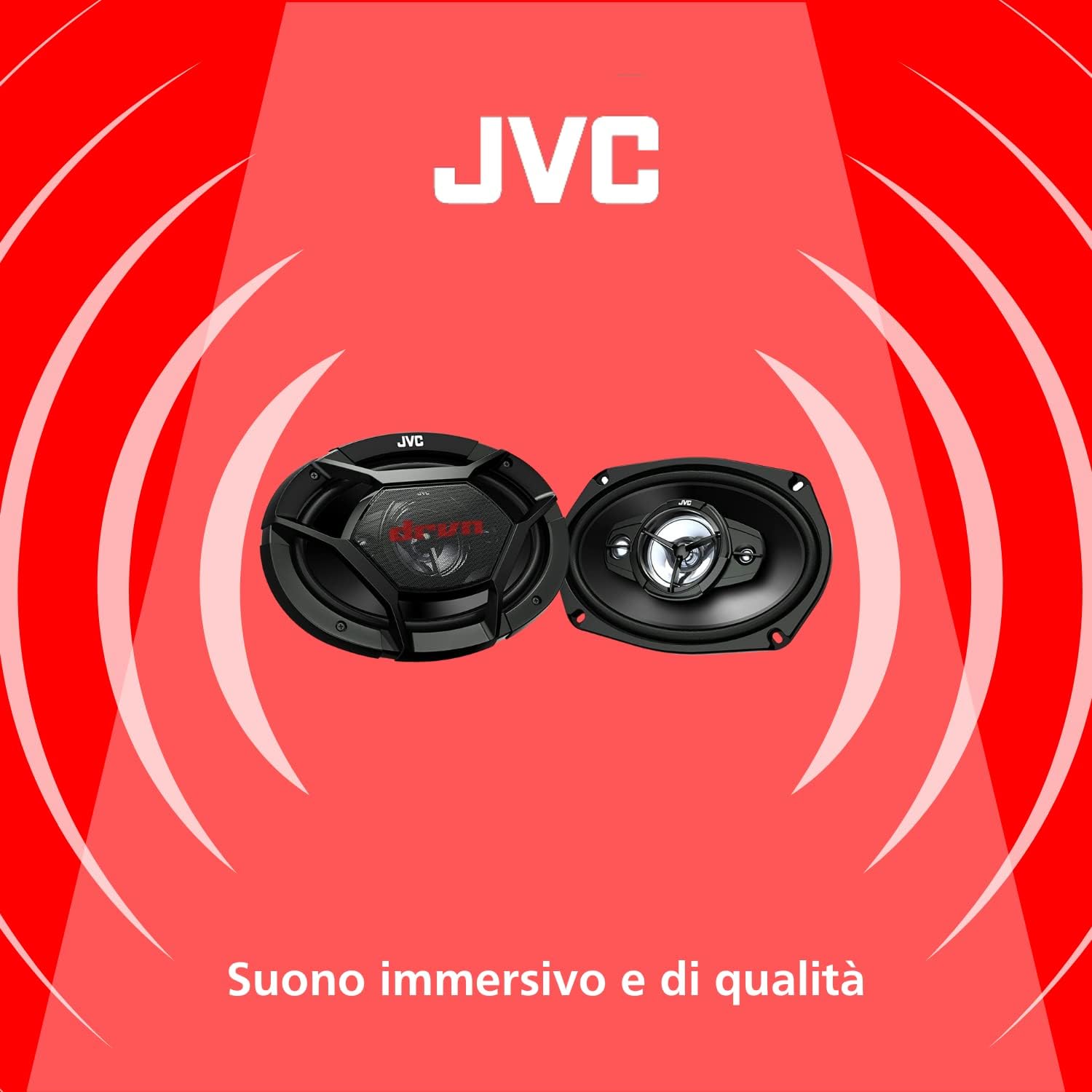 Jvc CS-DR6940 Speakers Coassiali 4 Vie 550W - immagine 2