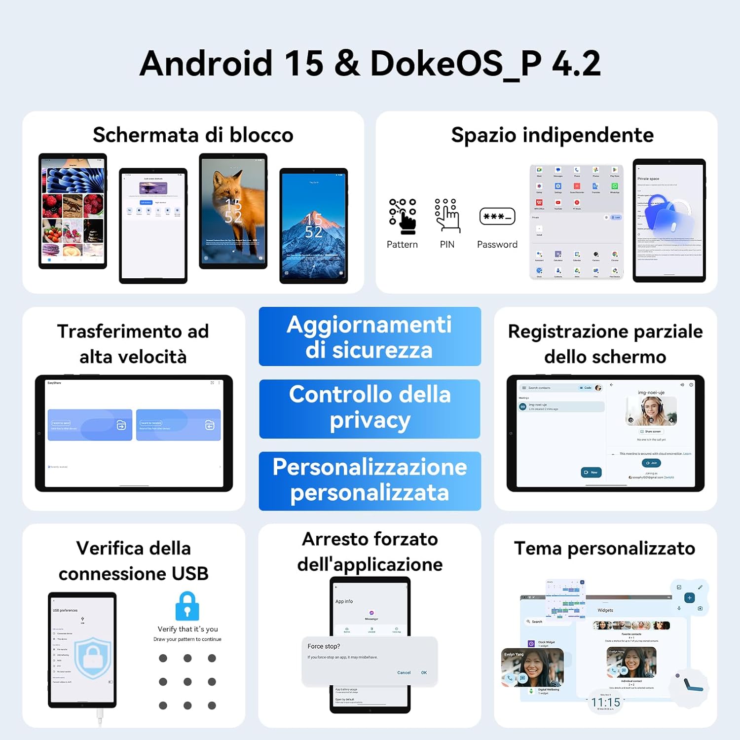 Blackview Link2 - Tablet Android 8 Pollici 12GB RAM 128GB ROM - immagine 4