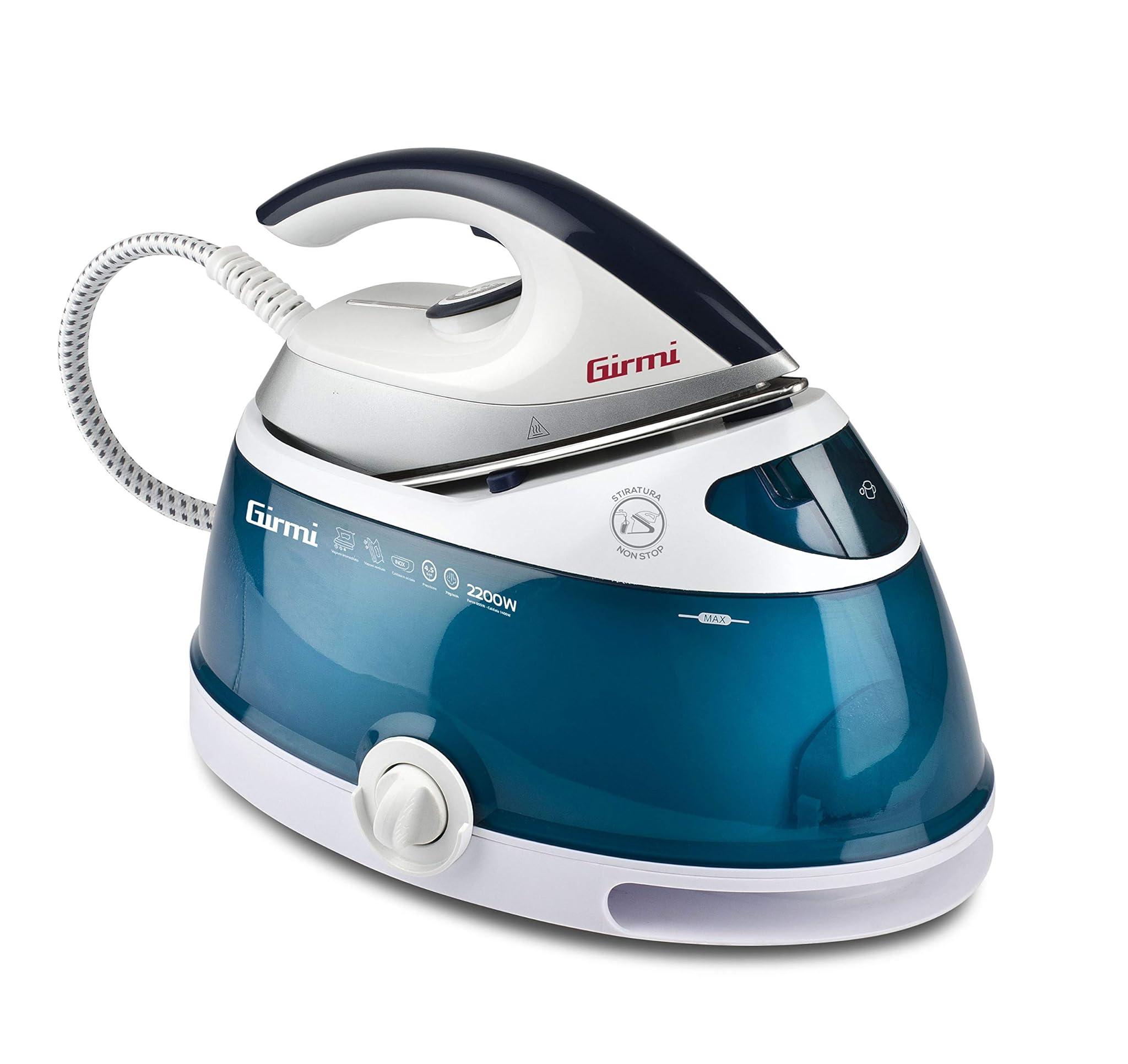 Girmi SS80 - Sistema Stirante 2400W, Blu