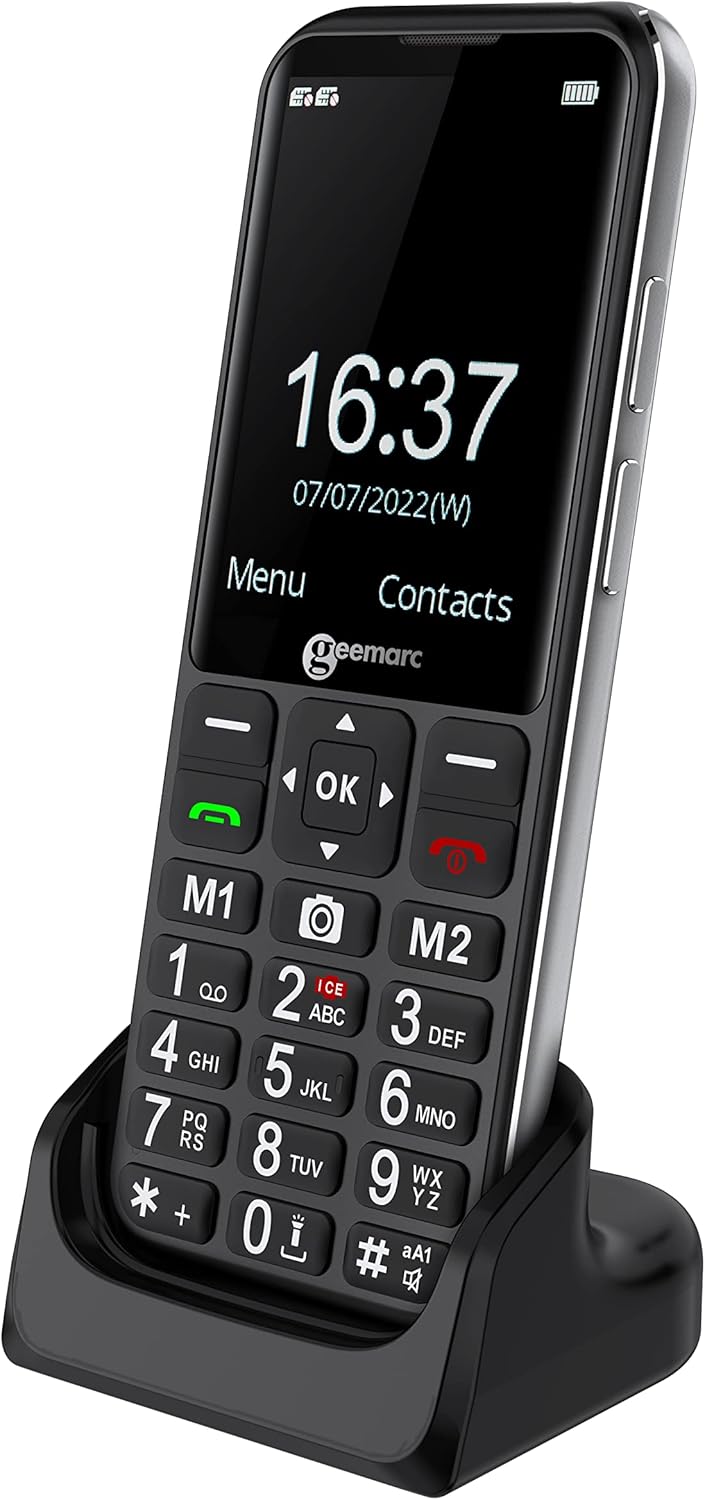 Geemarc CL8600 - Telefono Cellulare 4G per Anziani - immagine 1