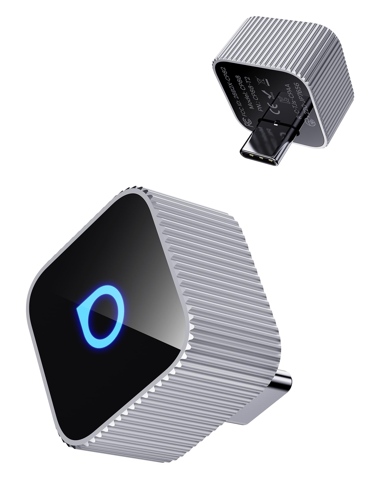 Ottocast Mini Slim - Adattatore Wireless CarPlay & Android Auto