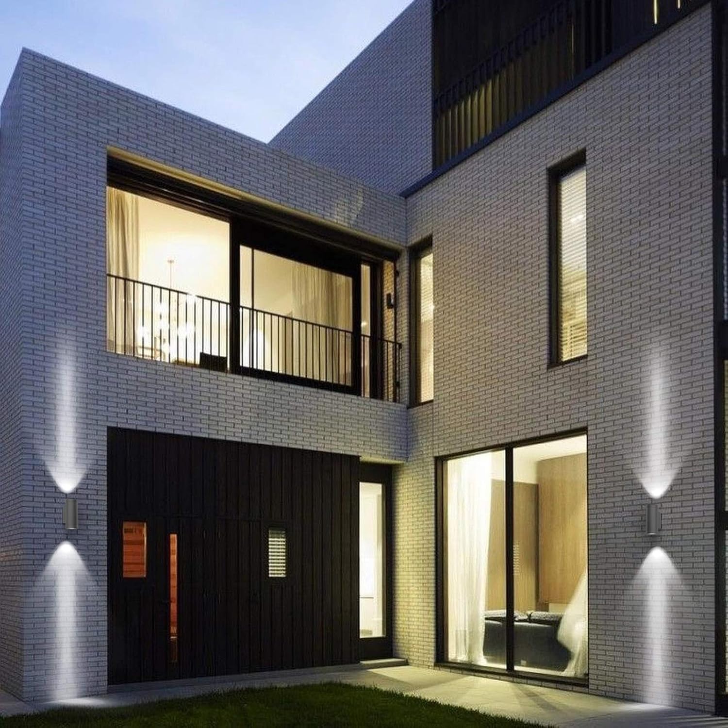 Klighten Applique da Parete Esterni IP65 GU10, Grigio Scuro - immagine 7