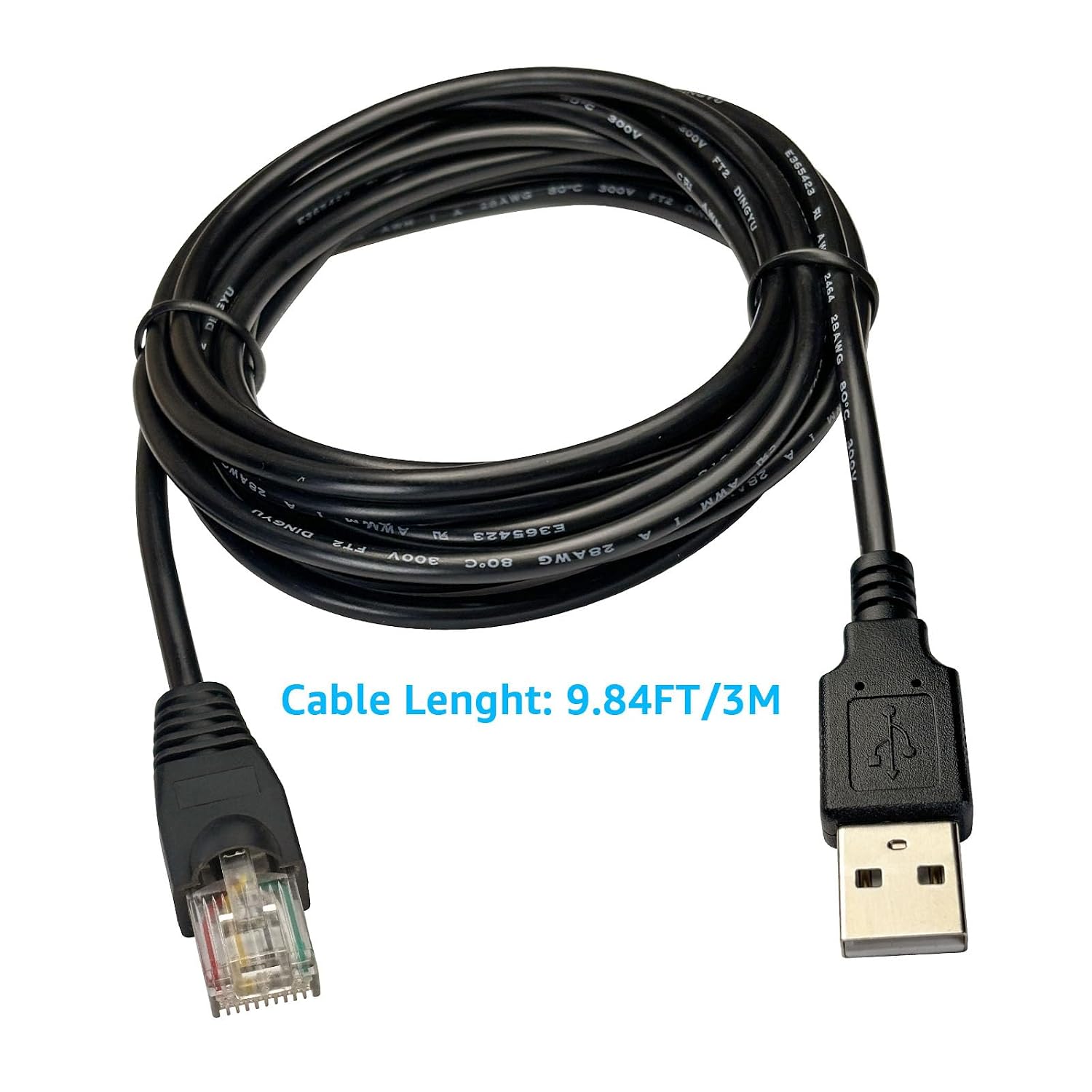 DSD TECH SH-RJ50A Cavo da USB a RJ50 per APC UPS PowerChute Equivalente ...