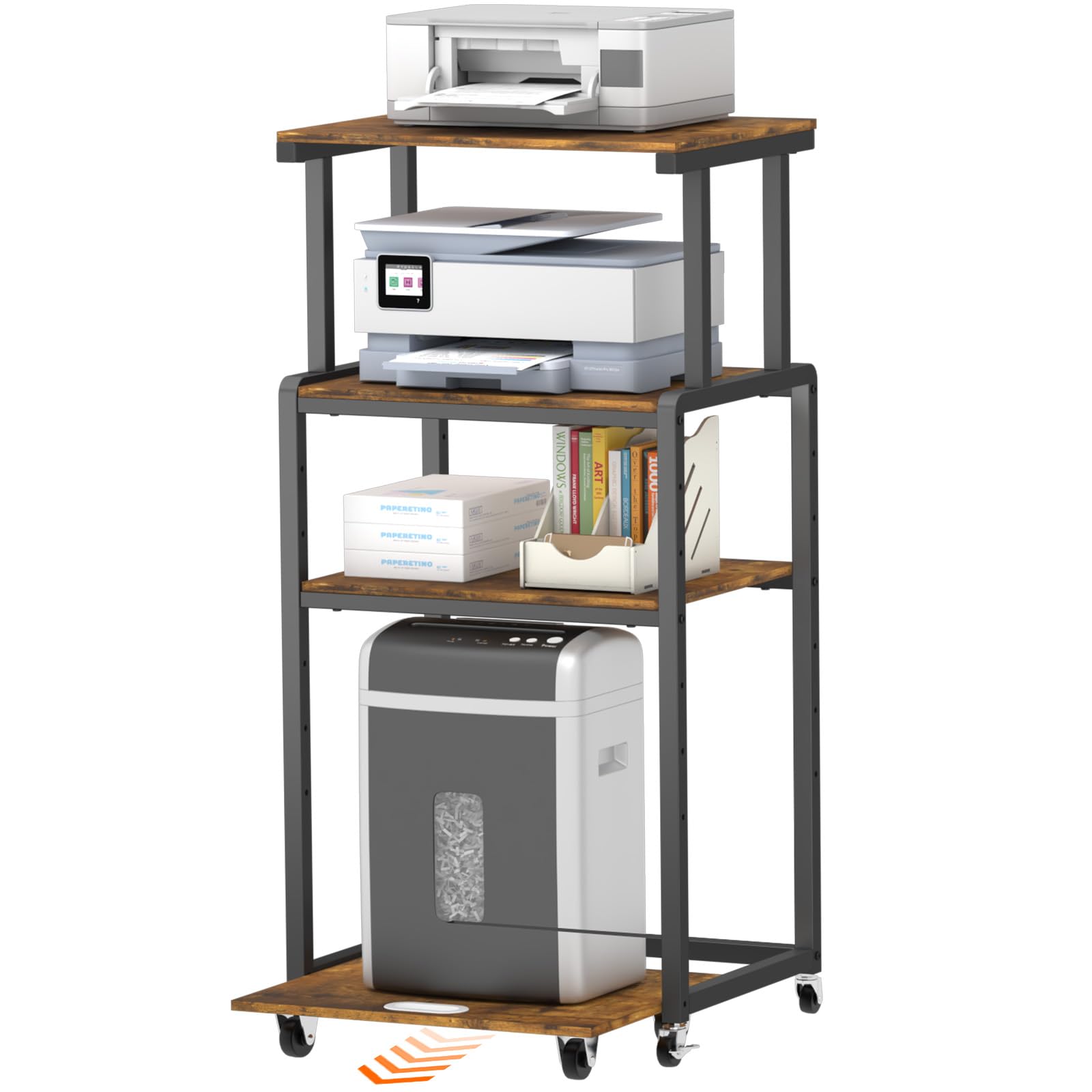 Lifewit Supporto Stampante 4 Livelli con Ruote