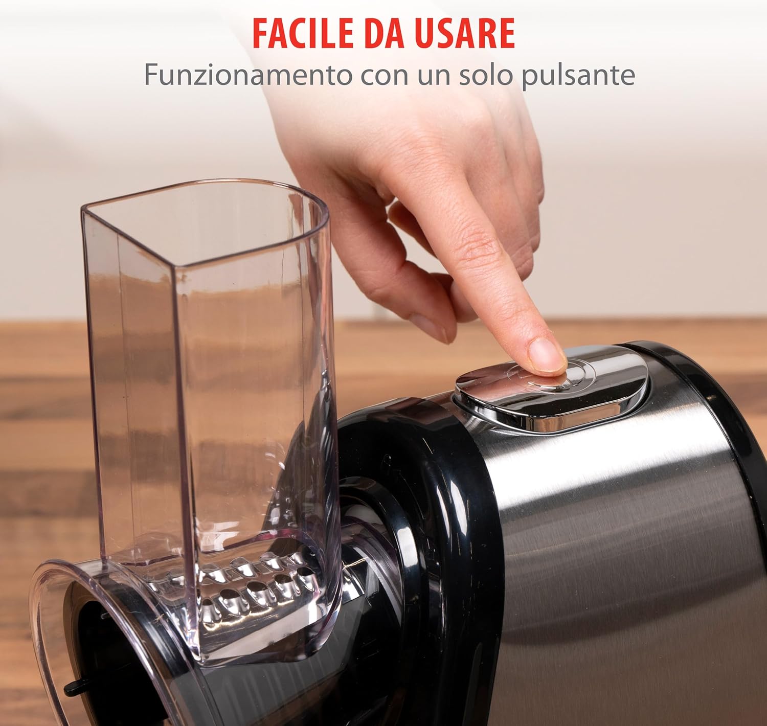 Alpina Grattugia Elettrica per Verdure Manuale - immagine 5