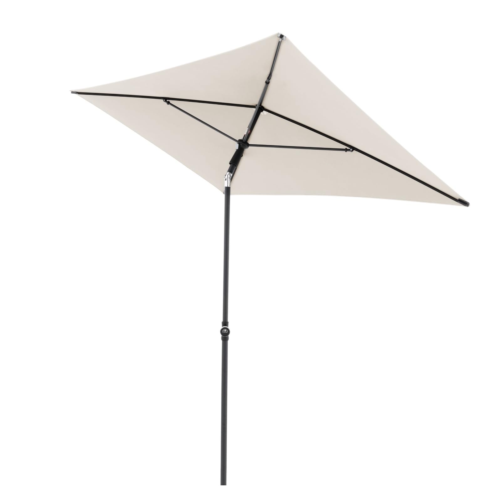 Doppler Rethink I - Ombrellone da Giardino 200 cm, Grigio