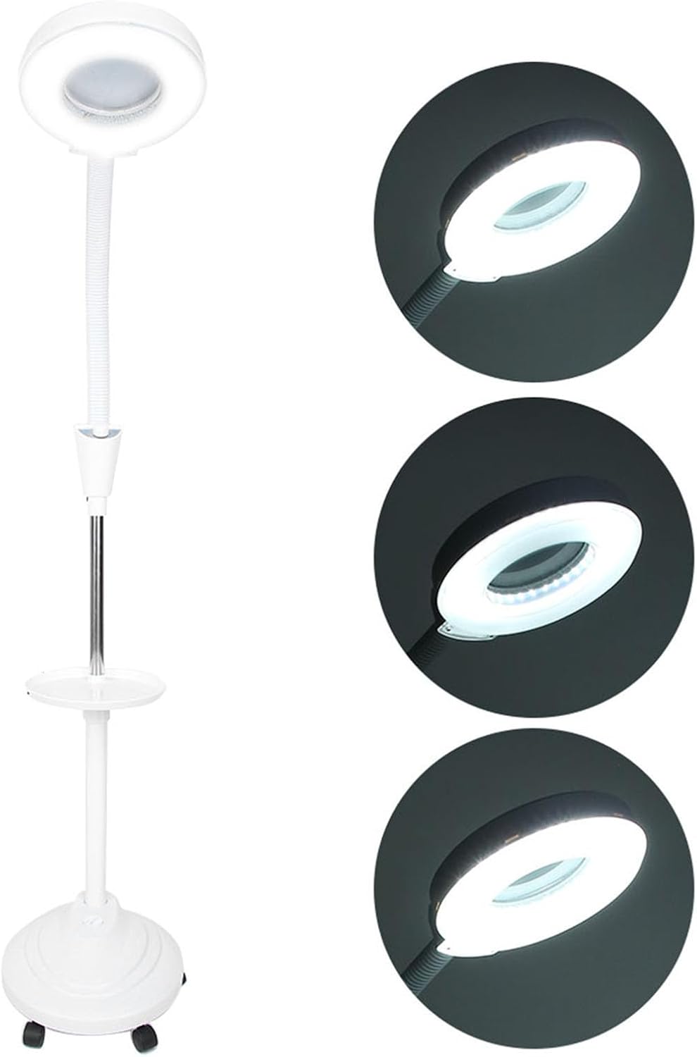 Lampada da Tatuaggio LED Dimmerabile con Lente Ingrandimento - immagine 2