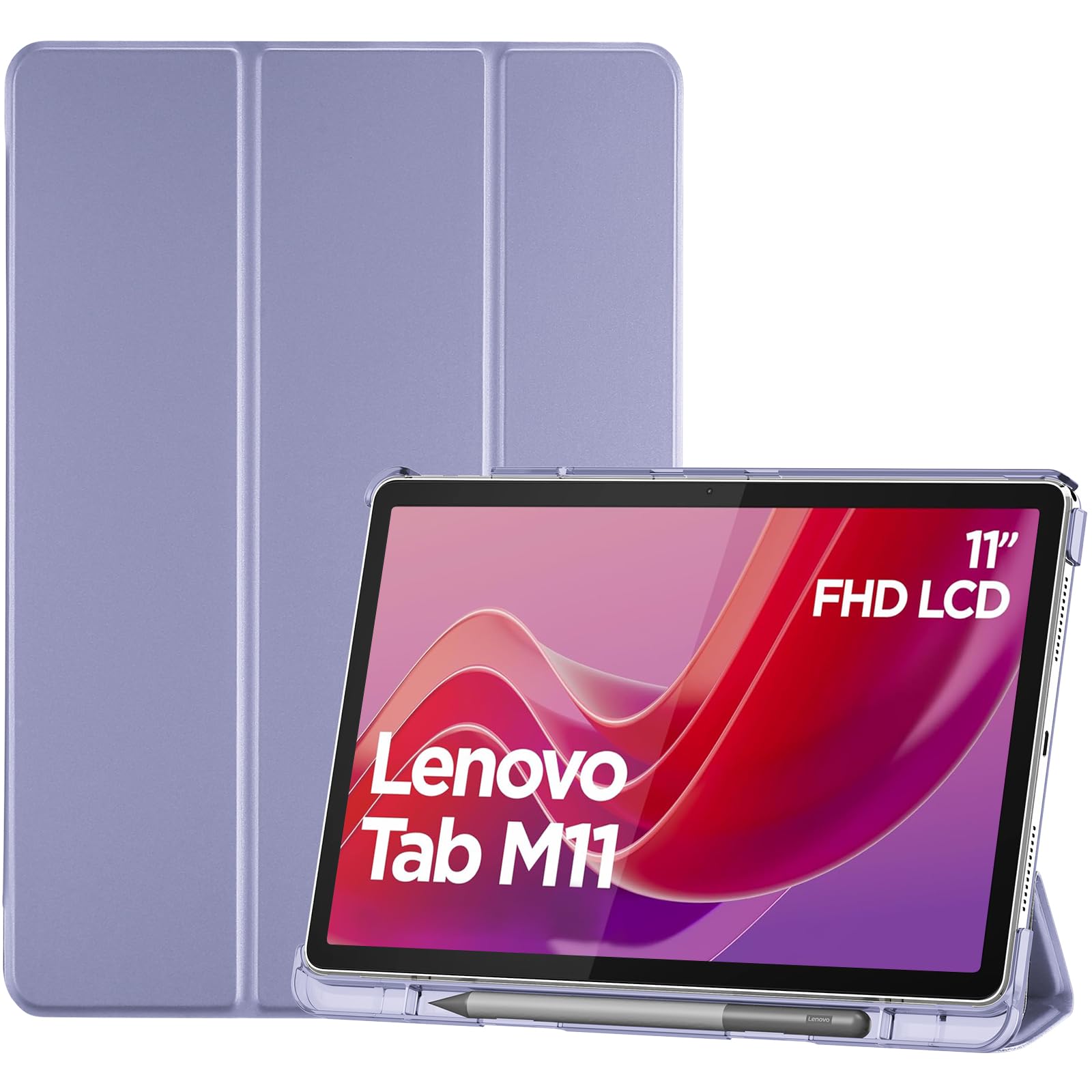 Procase Cover per Lenovo Tab M11 2024 11 Pollici - Viola Chiaro