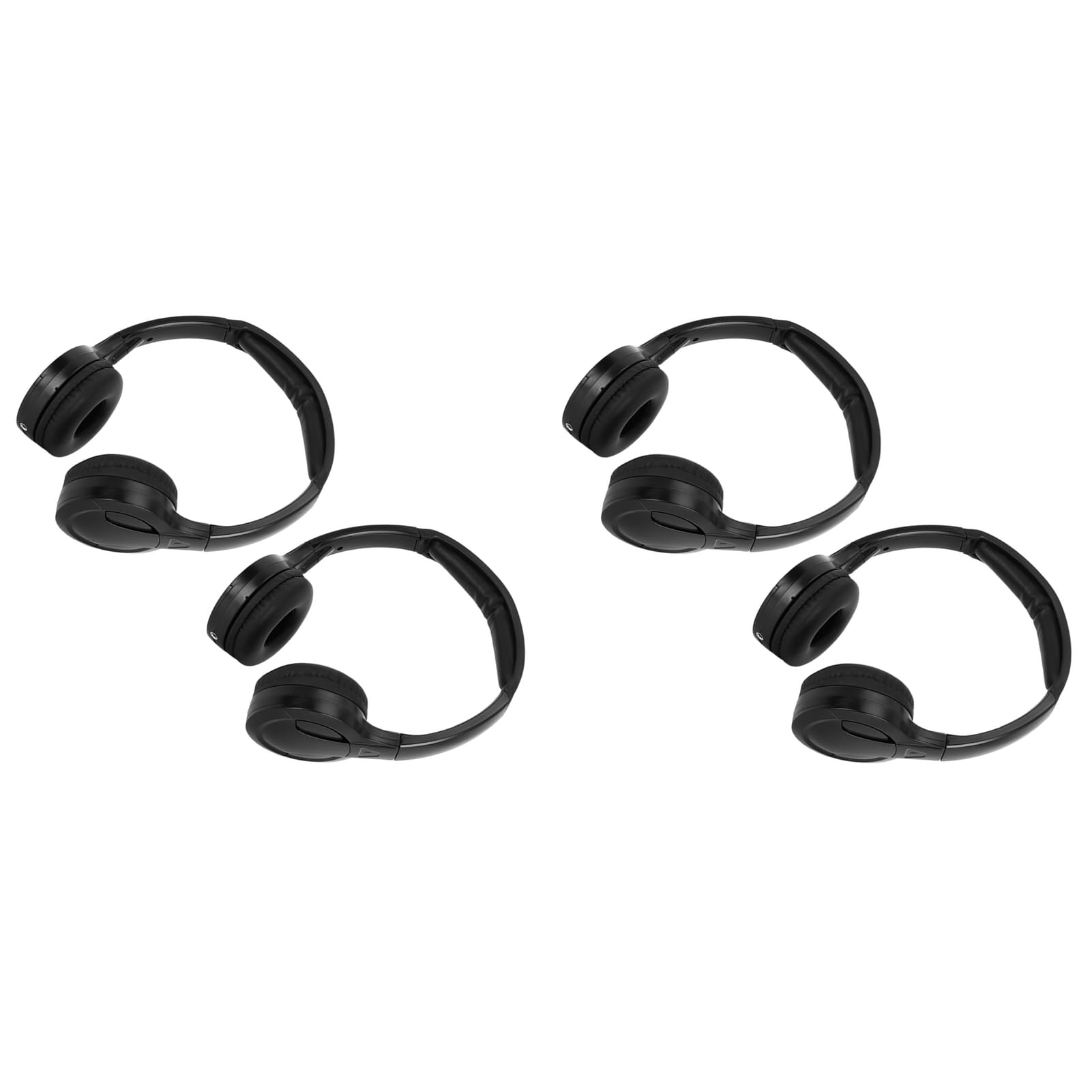 Yctze Auricolare a Infrarossi 4 Canali per Poggiatesta Auto