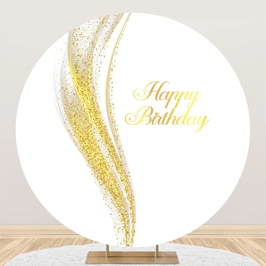 Renaiss Sfondo Rotondo Buon Compleanno 2m