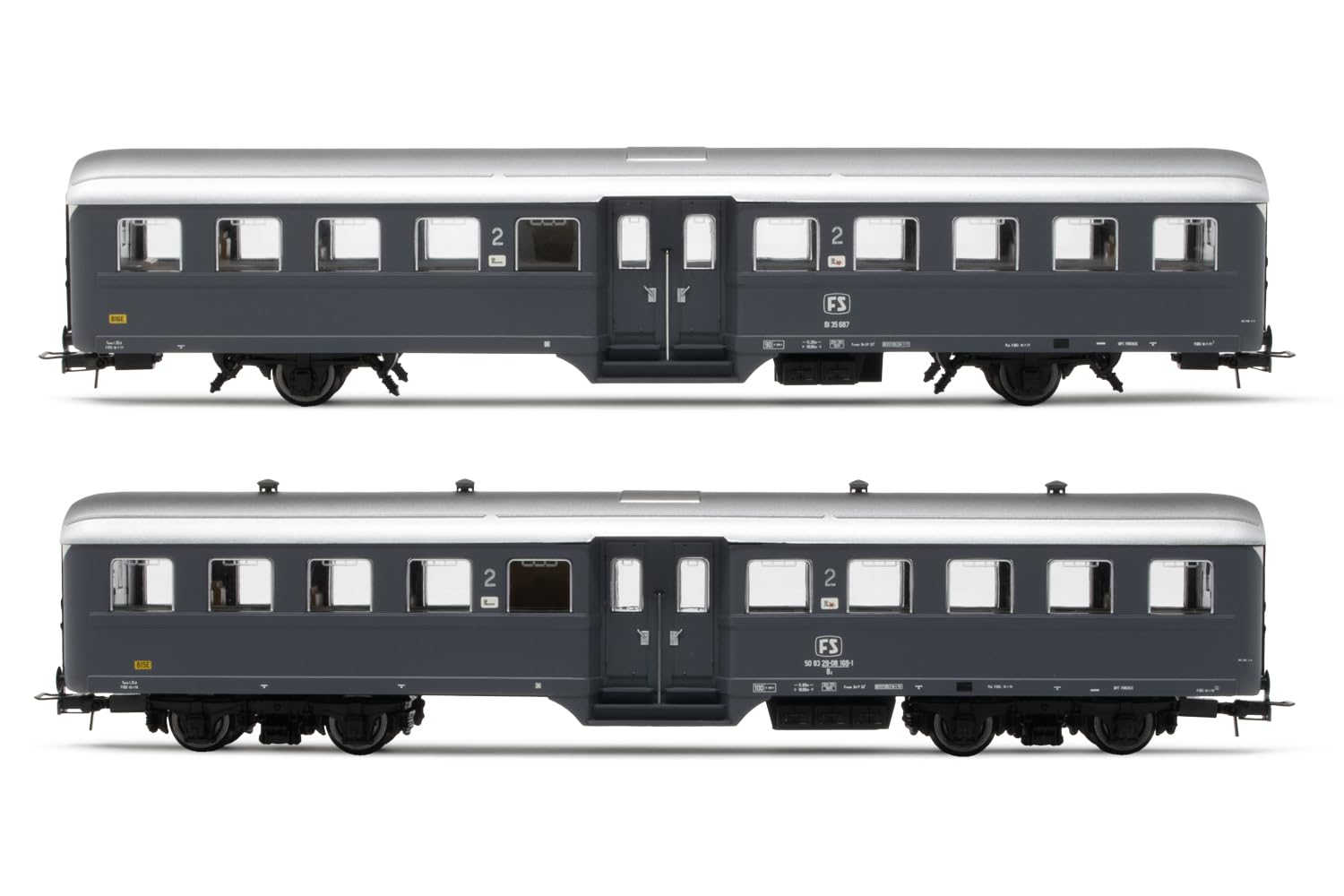 Rivarossi Hornby Hobbies HR4370 - Carrozzeria passeggeri, scala 1:87