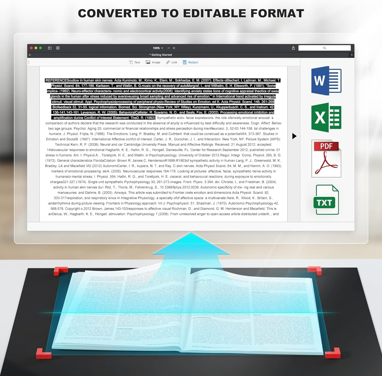 Joyusing Scanner per Libri e Documenti 16 MP - immagine 4