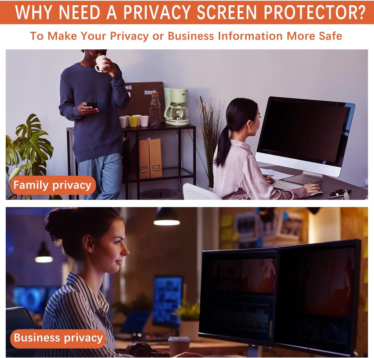 Haruyo Filtro Privacy Premium 23.8 Pollici 16:9 - immagine 6