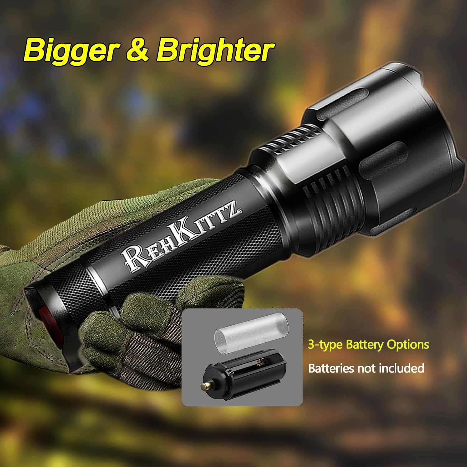 Torcia LED 3300 Lumen Ultra Potente - immagine 4