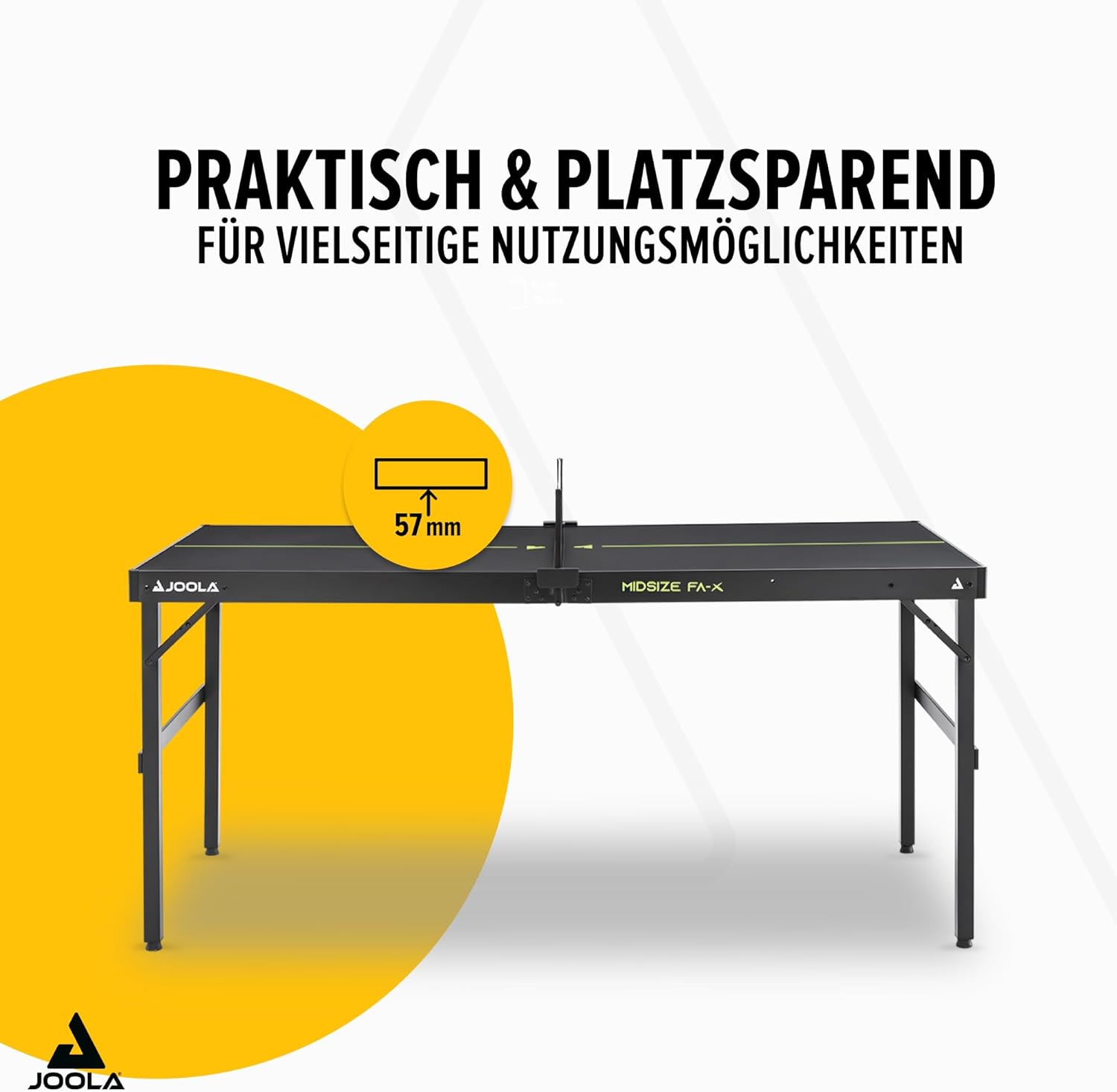 JOOLA Midsize FA-X - Tavolo da ping-pong compatto per interni - immagine 4