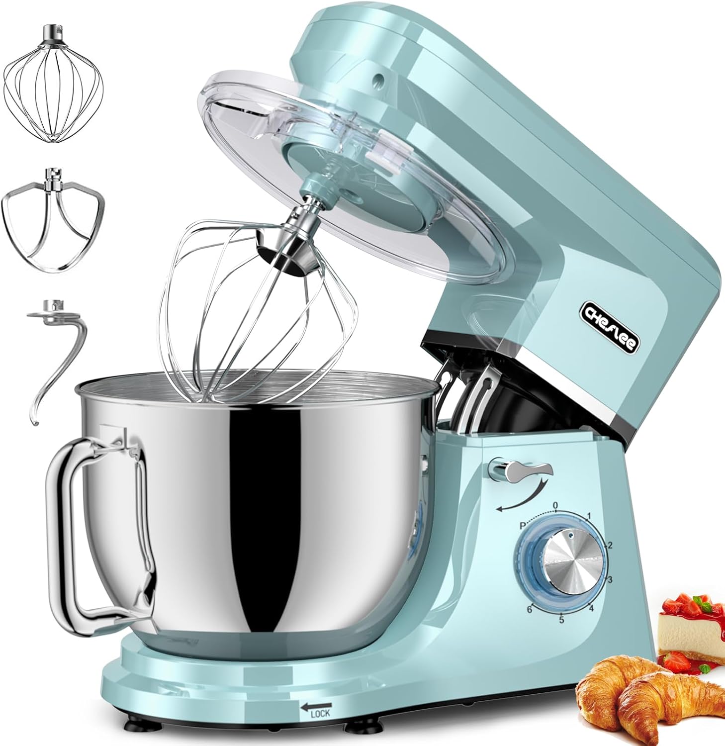 Cheflee Impastatrice Planetaria Professionale 1800W - immagine 1