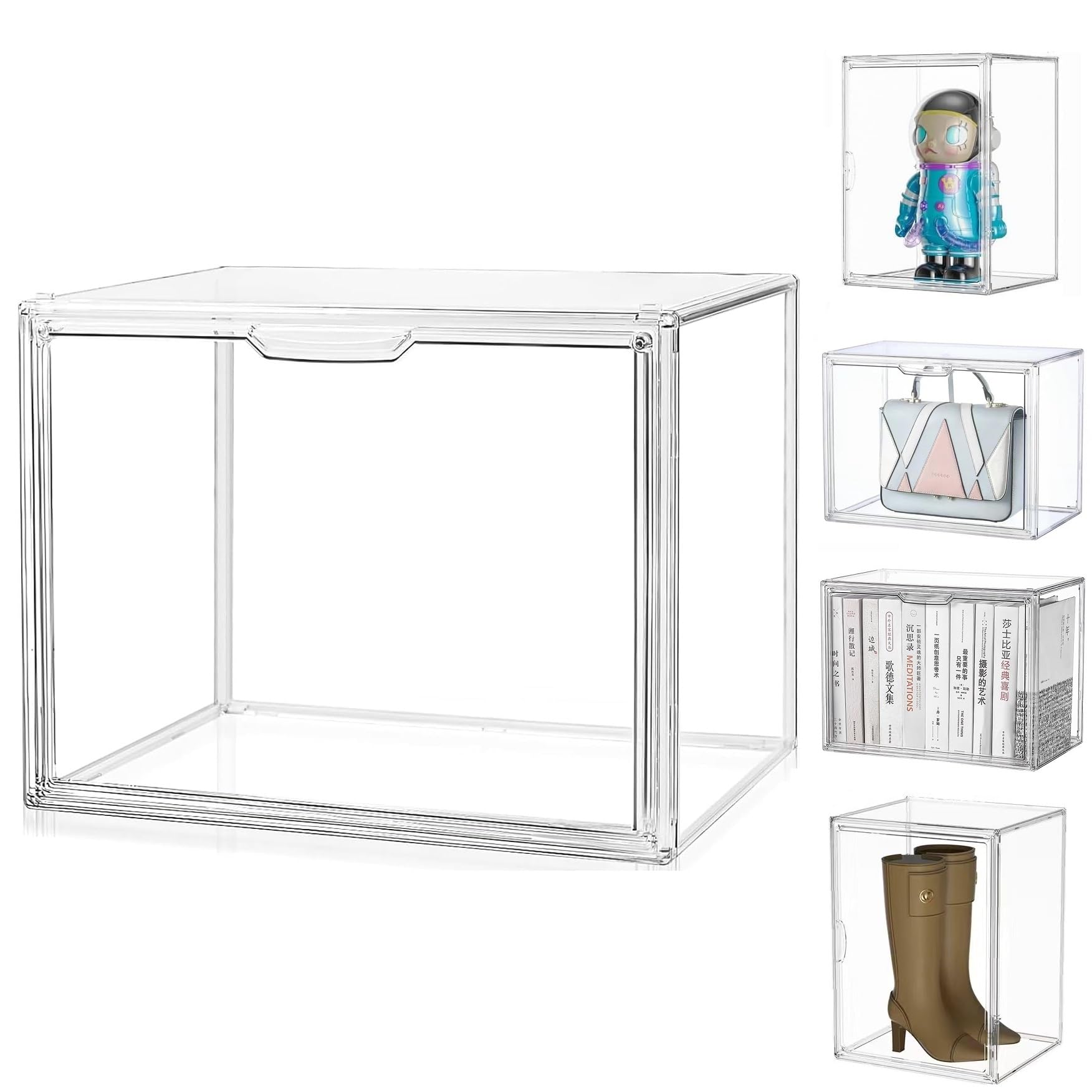 Siyecioa Vetrina Espositiva Acrilico con Porta