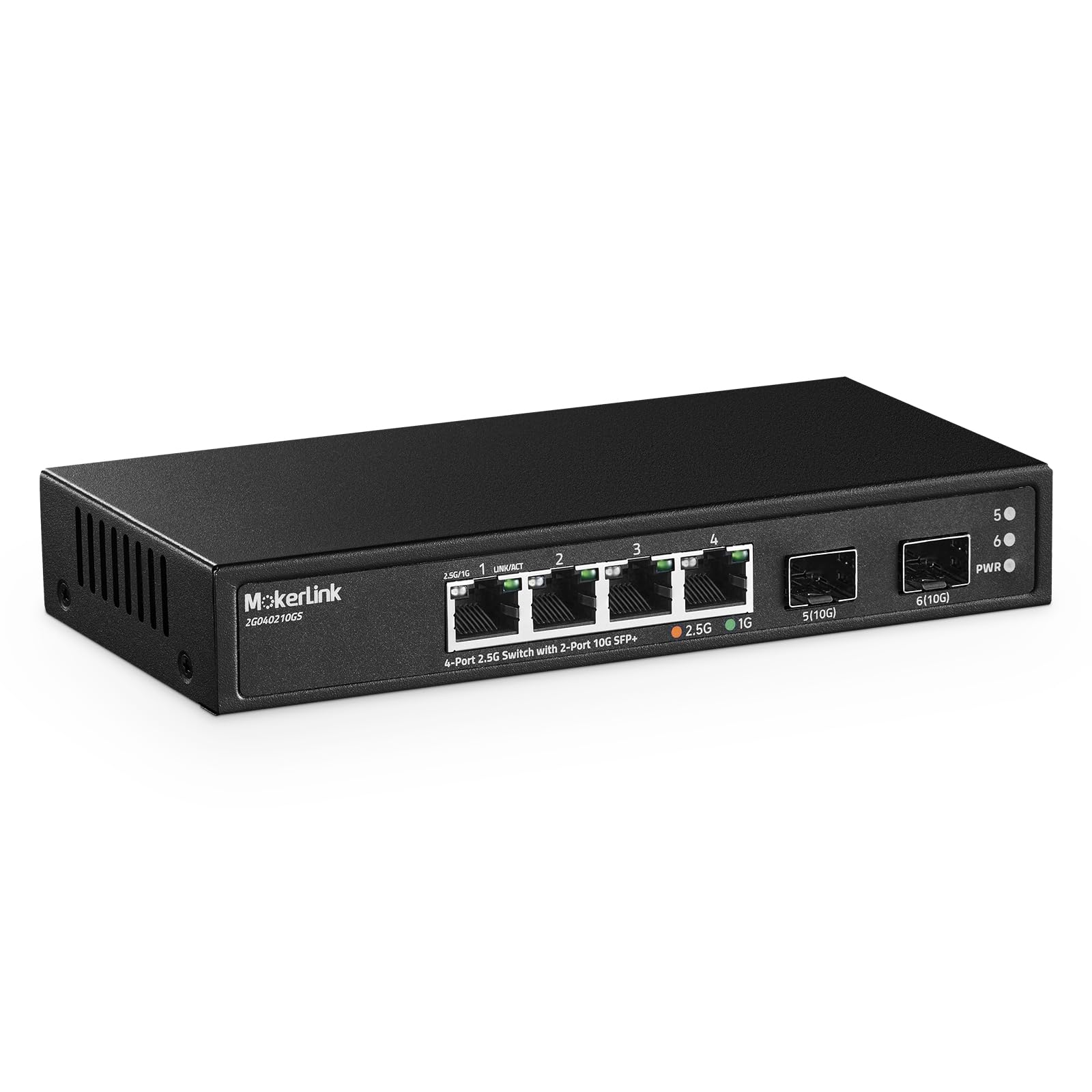 Mokerlink Switch Ethernet 2.5G a 4 Porte con SFP+ 10G