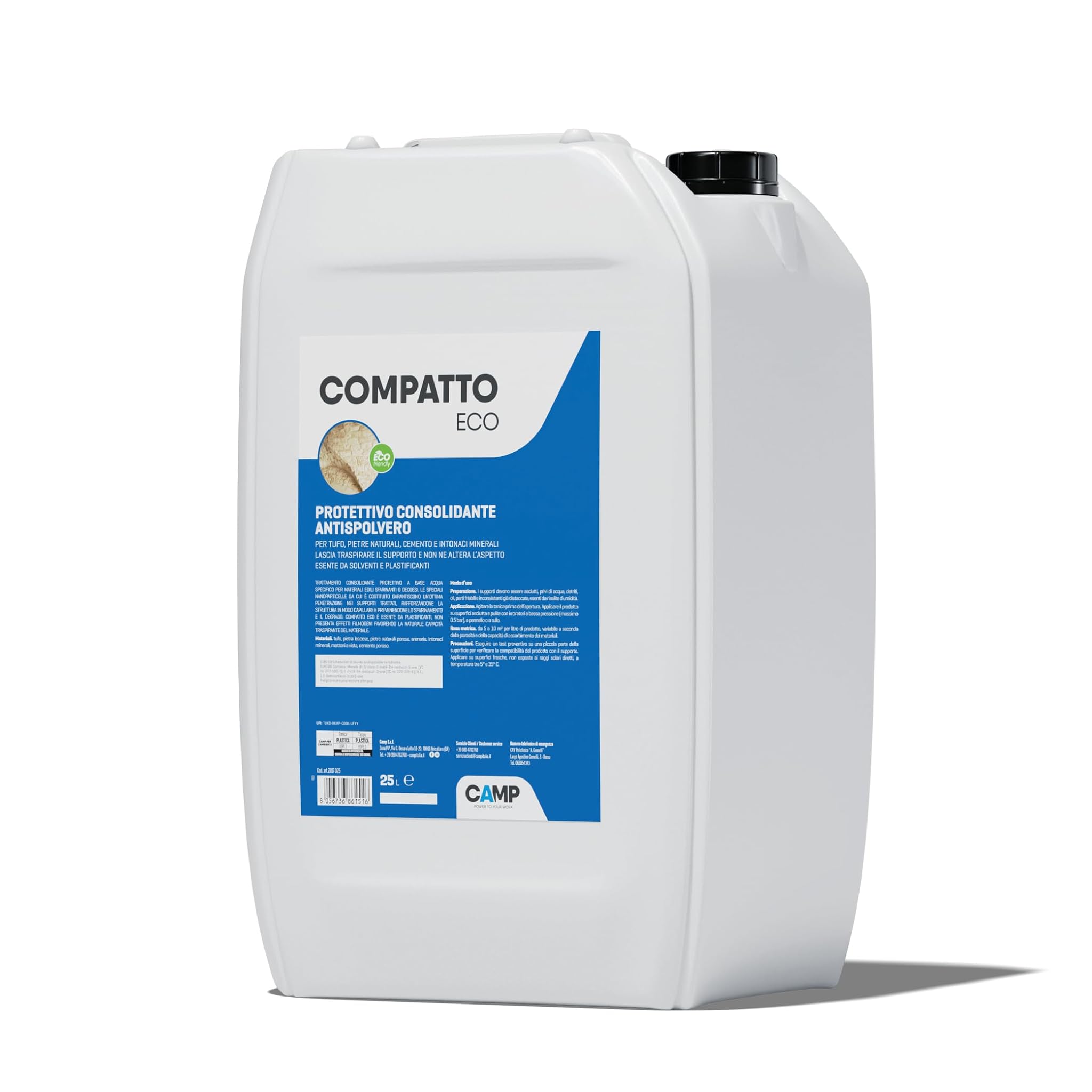Camp Compatto Eco - Trattamento Consolidante Pietre Naturali 25l