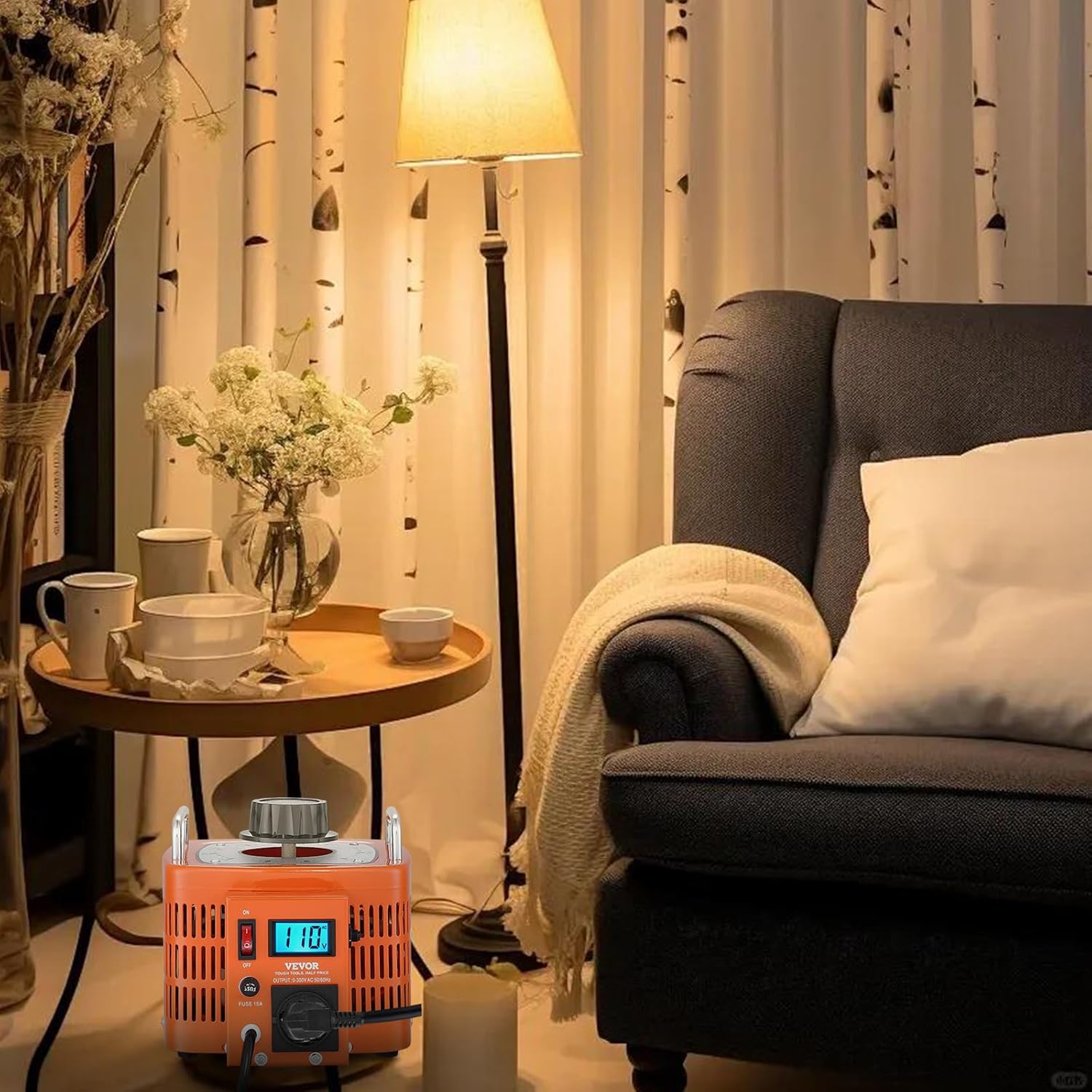 Vevor Trasformatore di Tensione 3000VA 10A - immagine 8