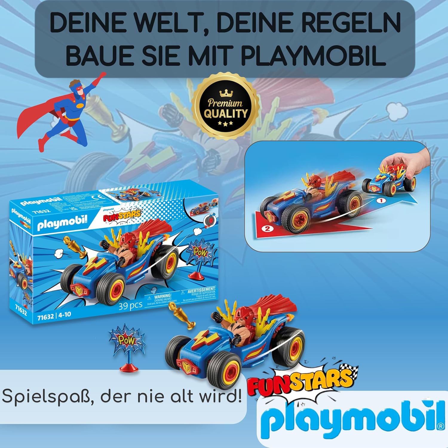 Playmobil Wrestle, Professore e Pizza Frenetici - immagine 2
