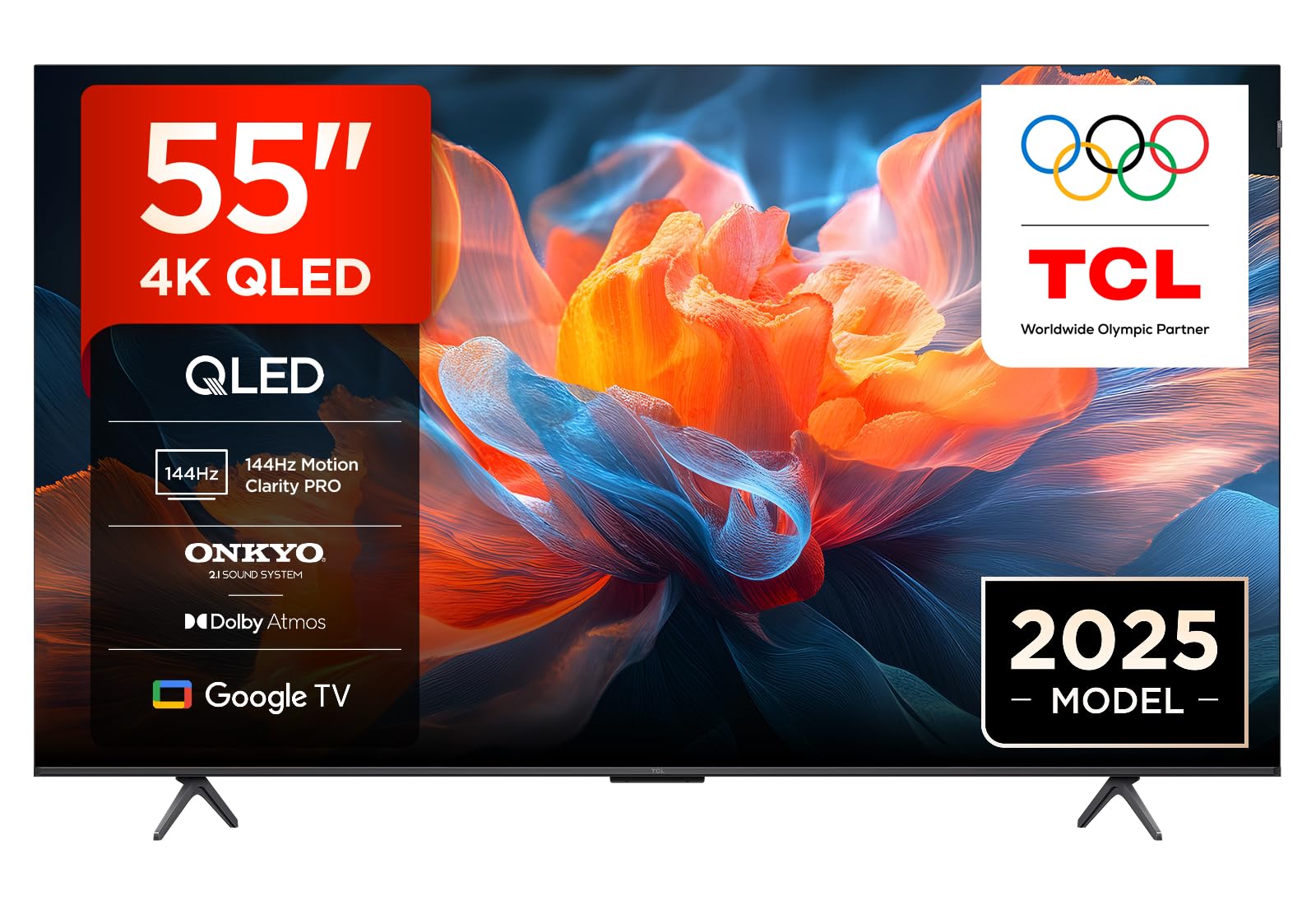 Tcl 55T8C TV QLED 4K HDR Ultra HD 55''