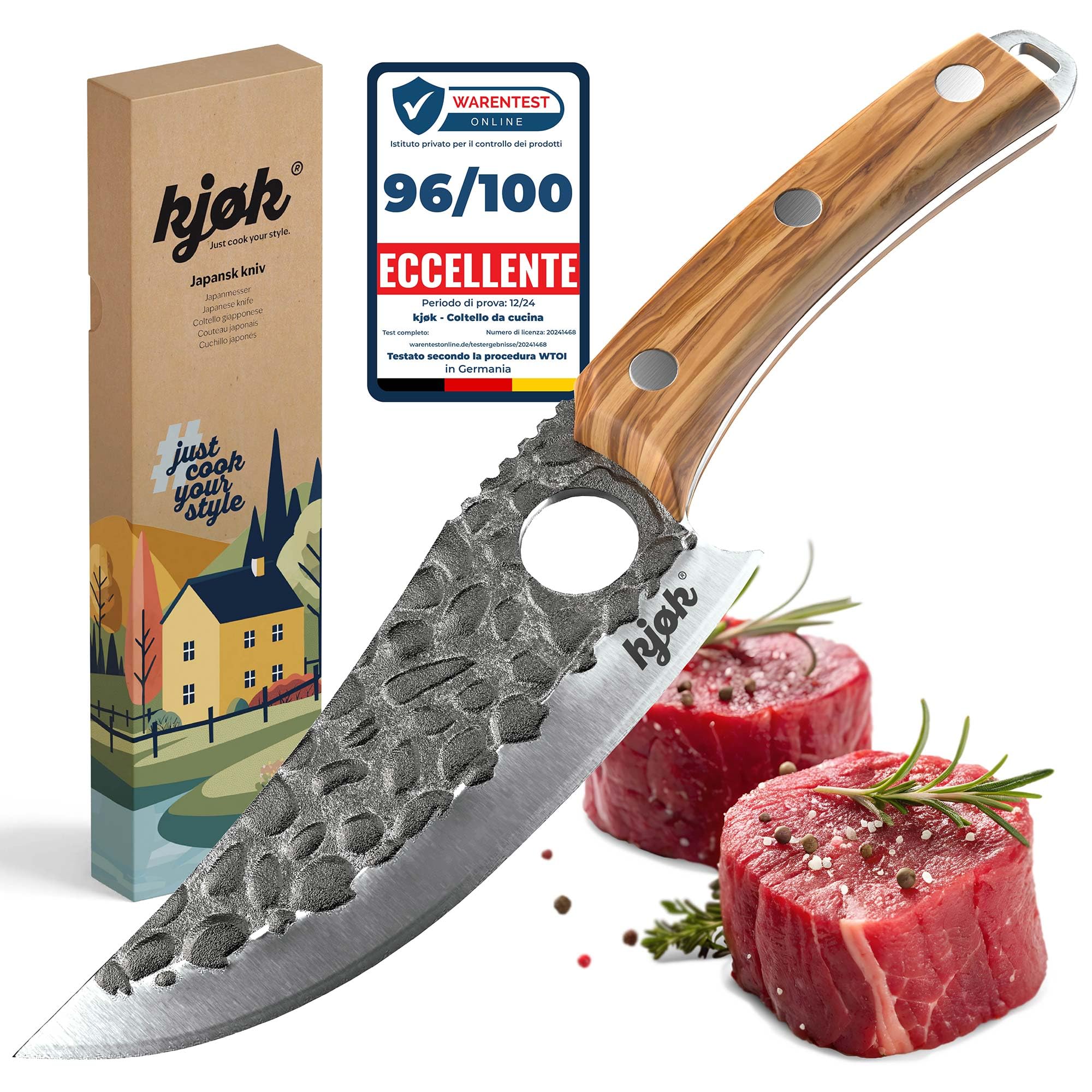 Kjøk Coltello da Cuoco Professionale Giapponese 15cm