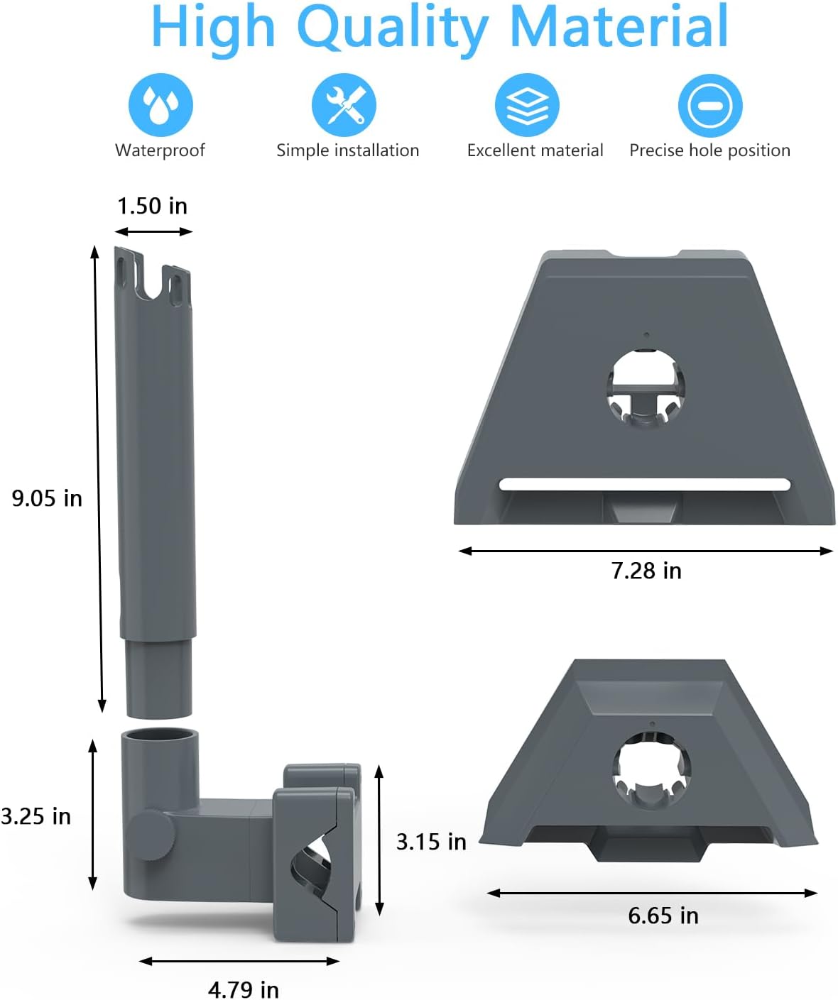 Holaca Supporto Aggiornato per Caricatore RVStarlink - immagine 2
