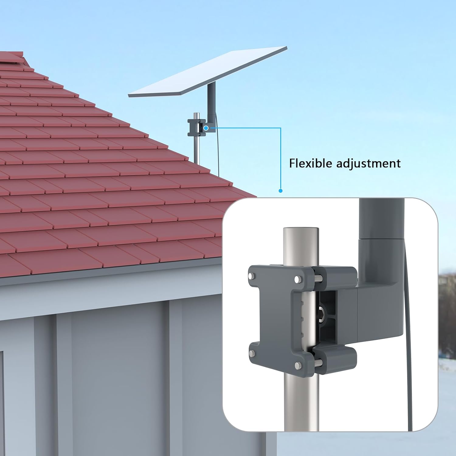 Holaca Supporto Aggiornato per Caricatore RVStarlink - immagine 3