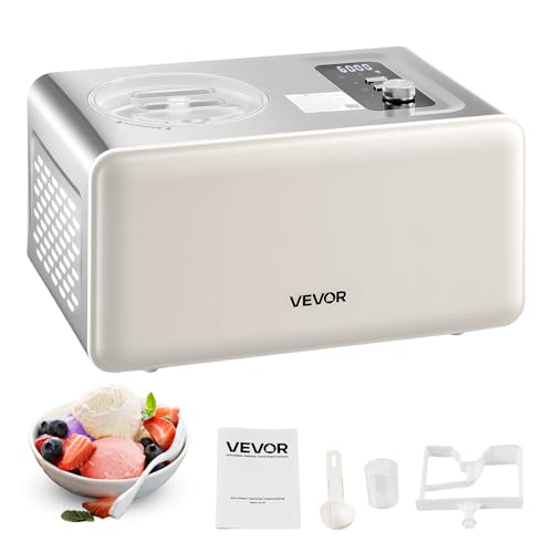 Vevor Gelatiera Automatica con Compressore Integrato 2L
