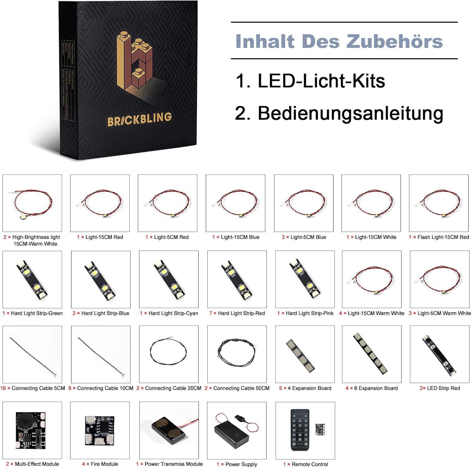 Kit Luce LED per Lego Arkham Asylum 76300 - immagine 6