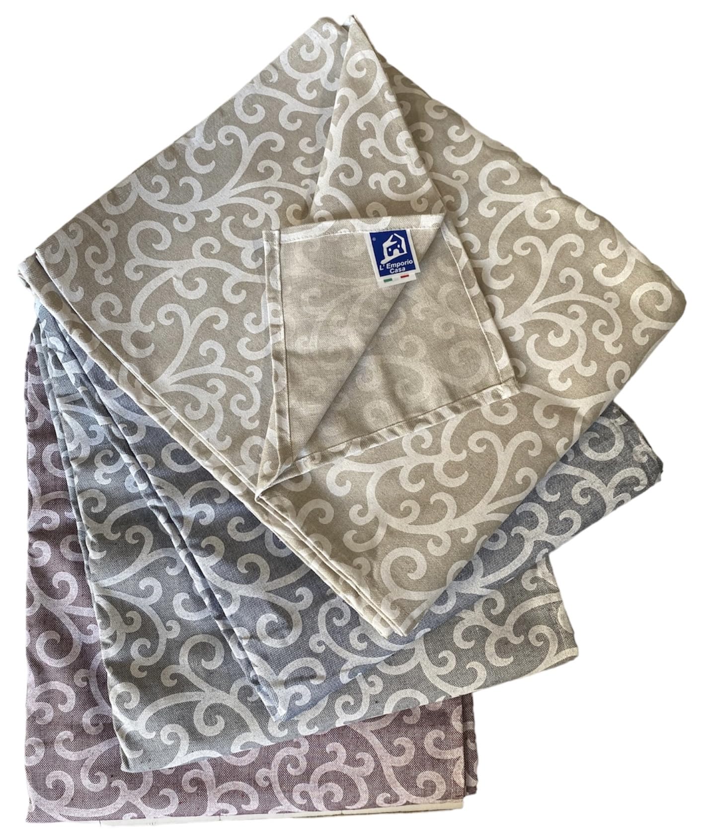 L'Emporio Casa Telo Arredo Copridivano Ricciolo Cotone