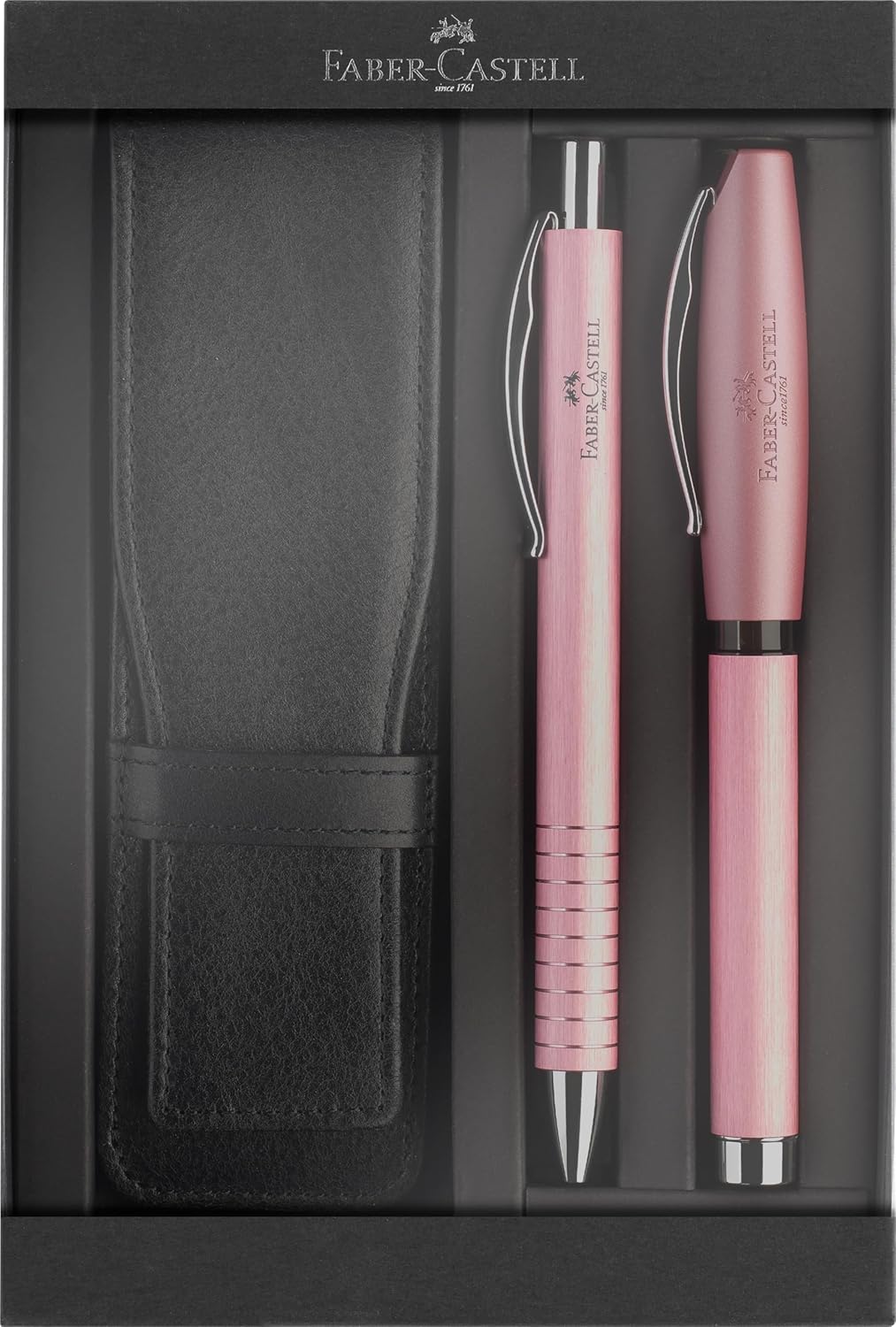 Faber-castell Essentio - Set Regalo Alluminio Rosa - immagine 1