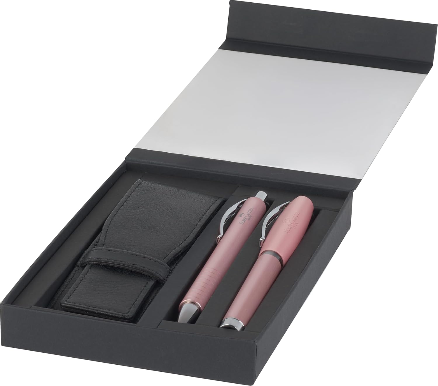 Faber-castell Essentio - Set Regalo Alluminio Rosa - immagine 2