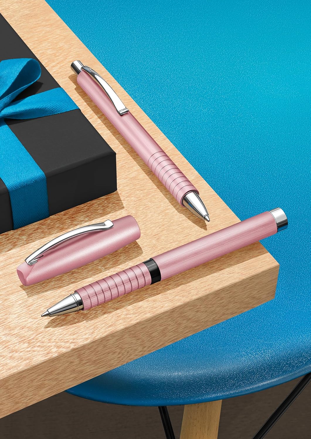 Faber-castell Essentio - Set Regalo Alluminio Rosa - immagine 6