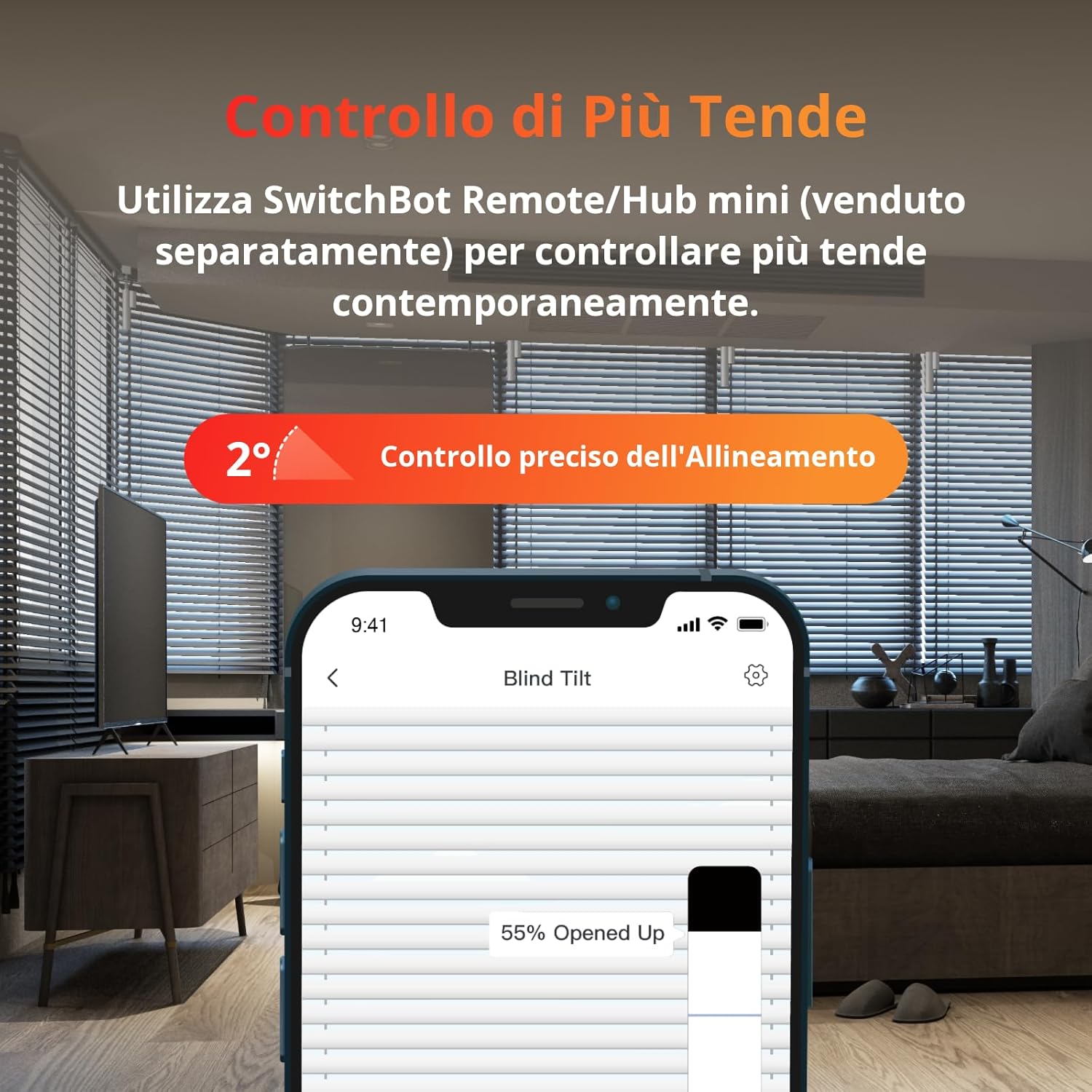 Switchbot Blind Tilt - Tende Elettriche Intelligenti - immagine 4