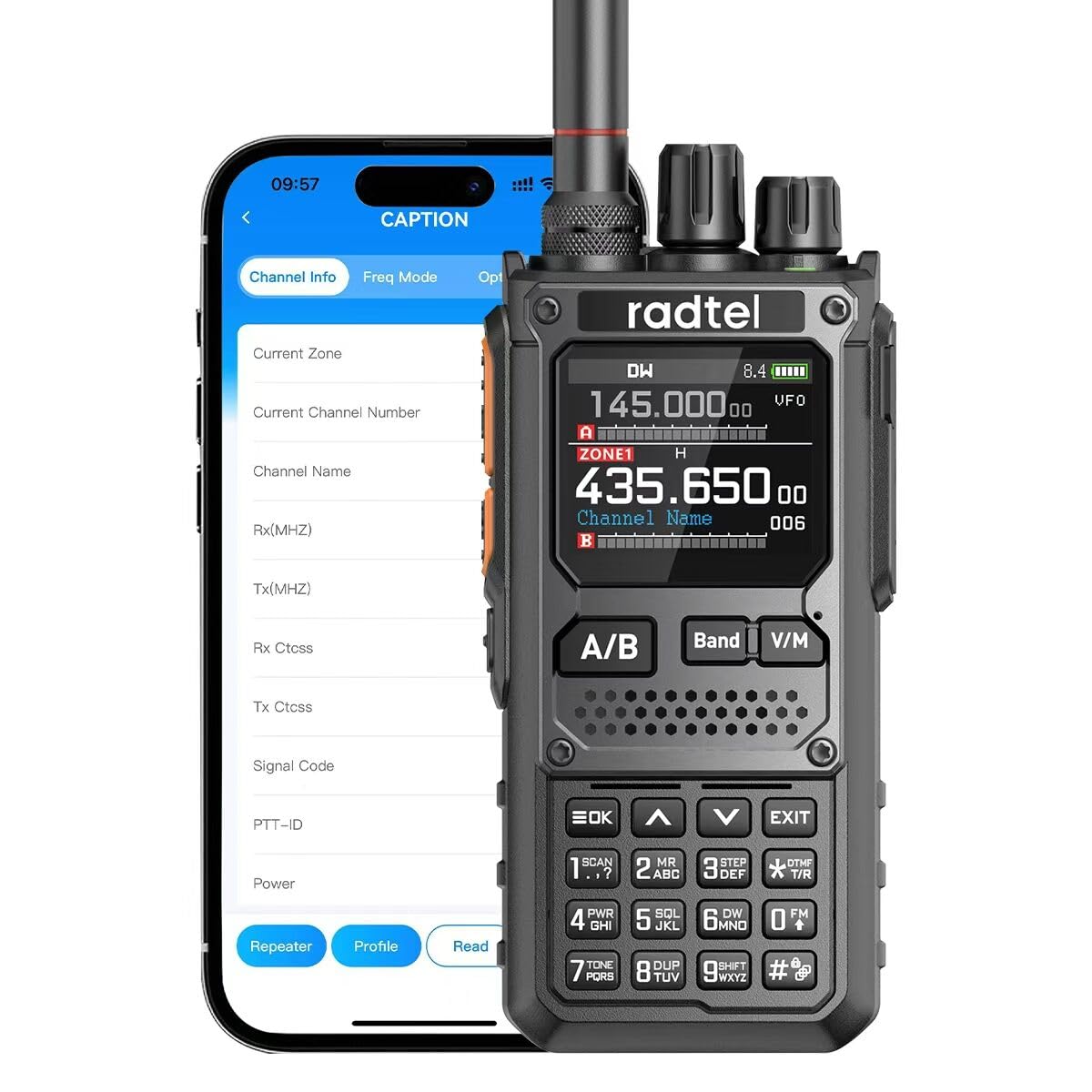 Radtel RT-920 Walkie Talkie 8W Lunga Distanza