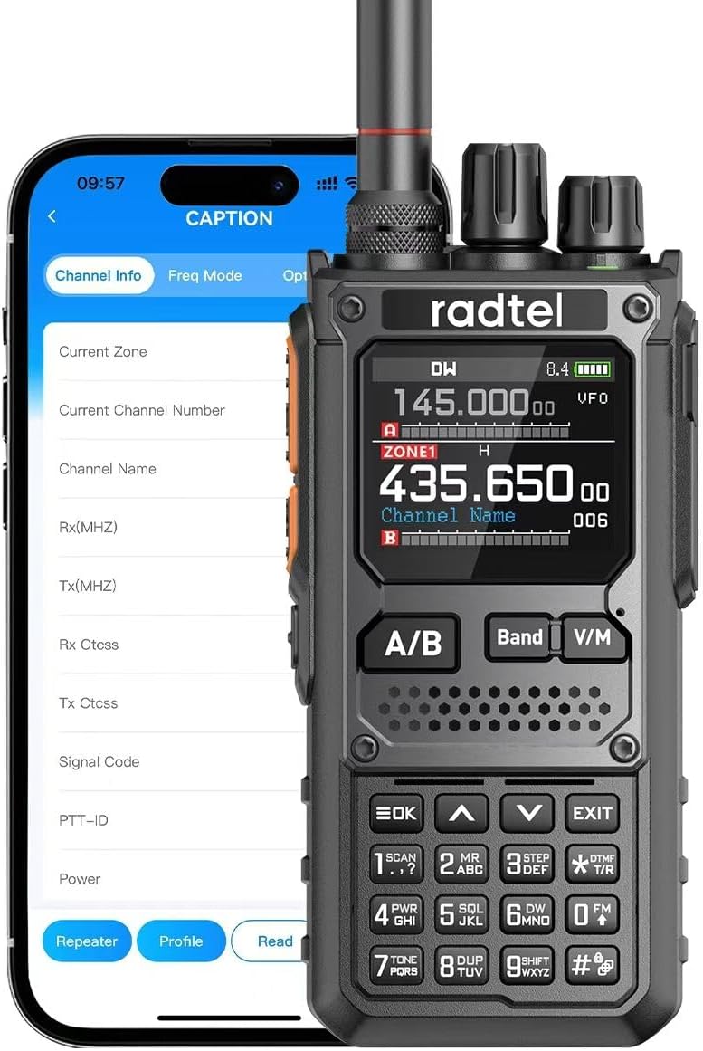 Radtel RT-920 Walkie Talkie 8W Lunga Distanza - immagine 1