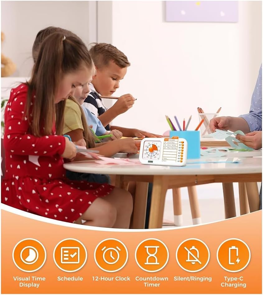 Timer Visivo ADHD con Lavagna di Pianificazione - immagine 6
