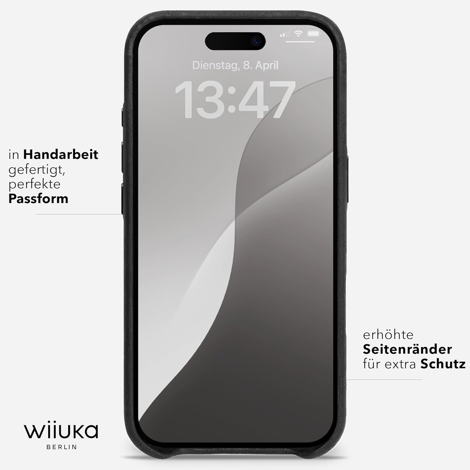 Wiiuka Custodia per iPhone 17 Pro in Pelle Tedesca - immagine 3