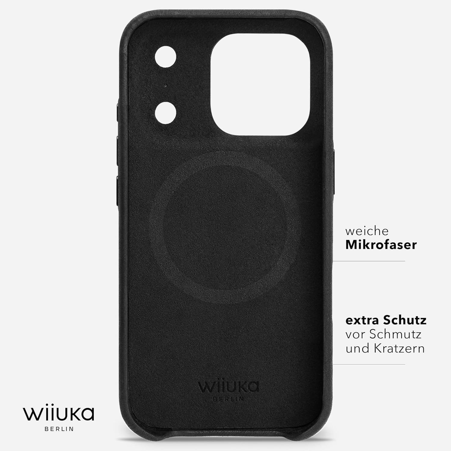 Wiiuka Custodia per iPhone 17 Pro in Pelle Tedesca - immagine 5