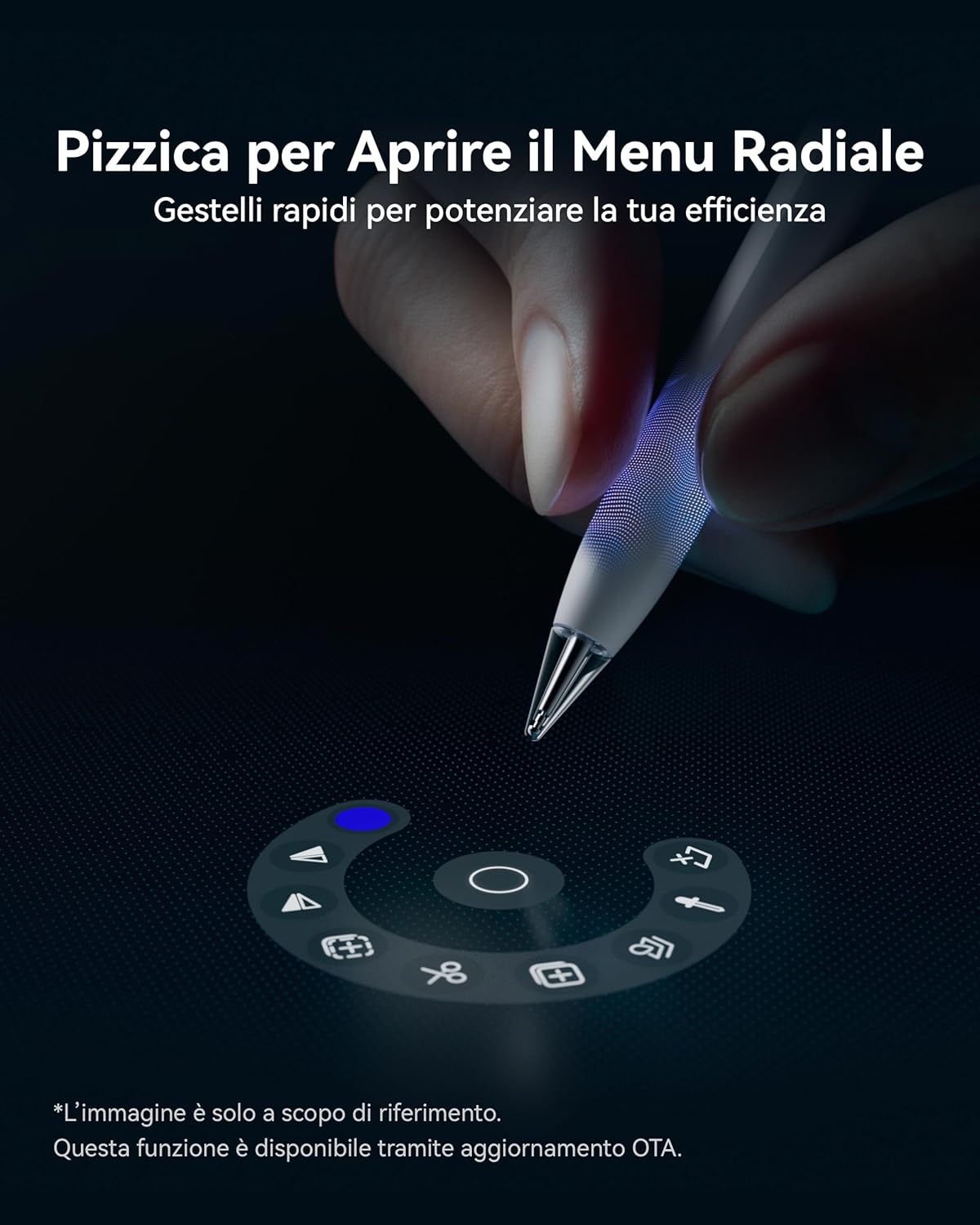 Huawei M-Pencil Pro - Penna Stylus con Tre Punte - immagine 3