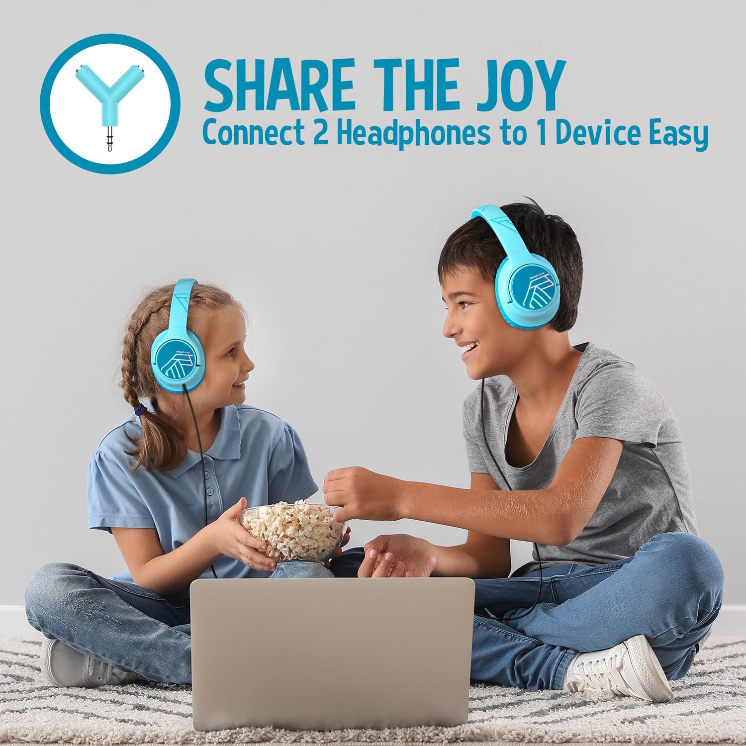 Powerlocus Cuffie Bluetooth Bambini con Luci LED - immagine 6