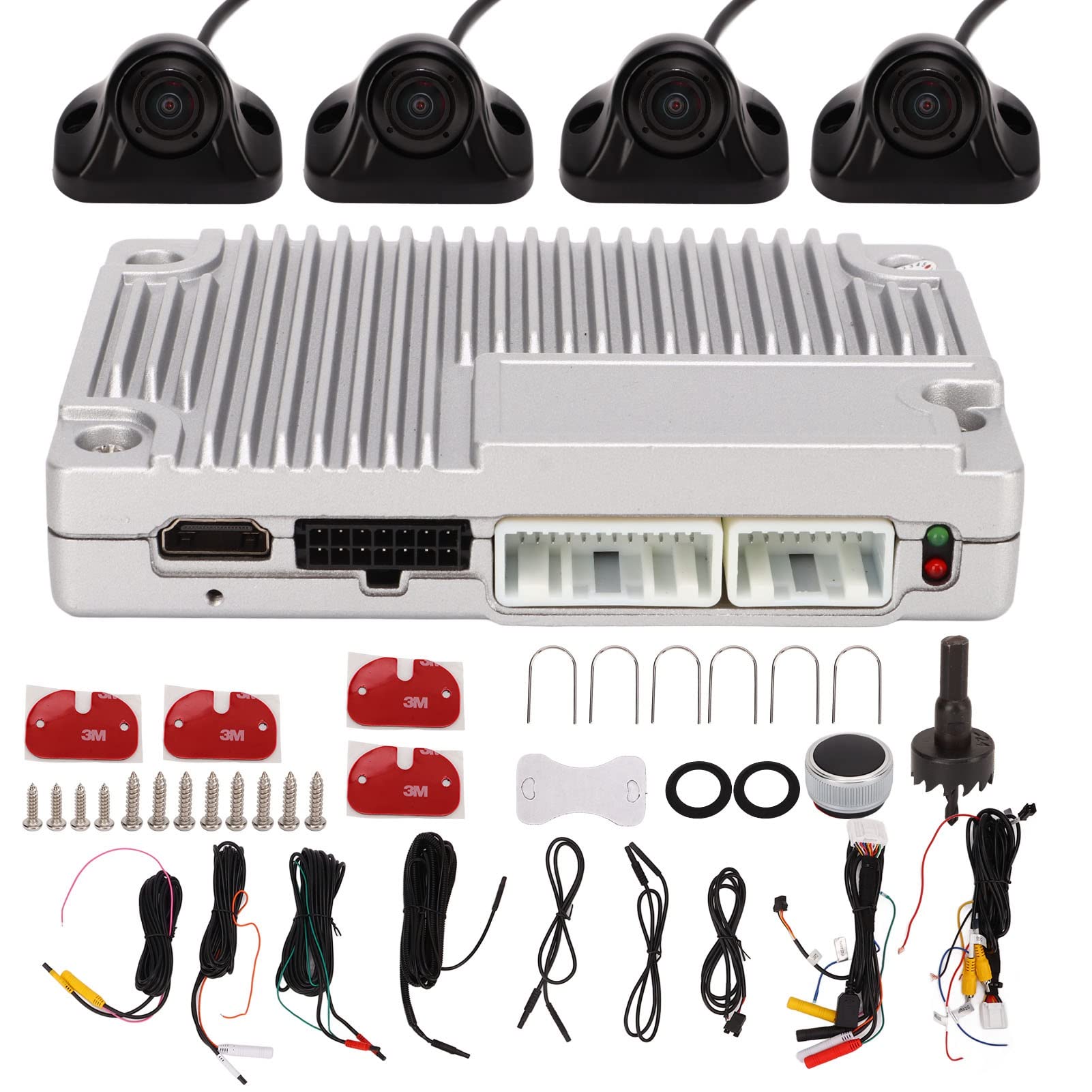 Kit Telecamera Surround 360° per Auto