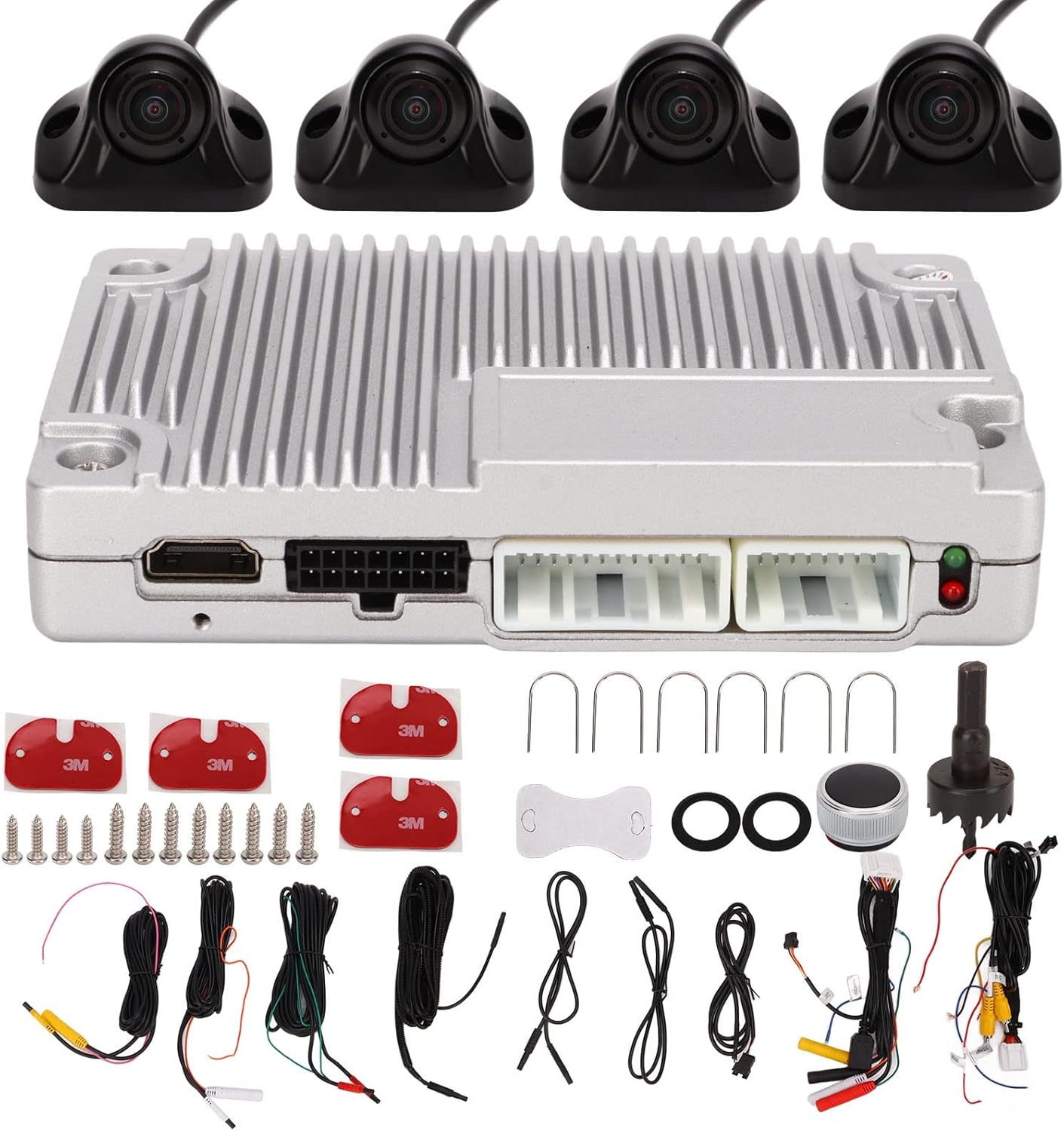 Kit Telecamera Surround 360° per Auto - immagine 1
