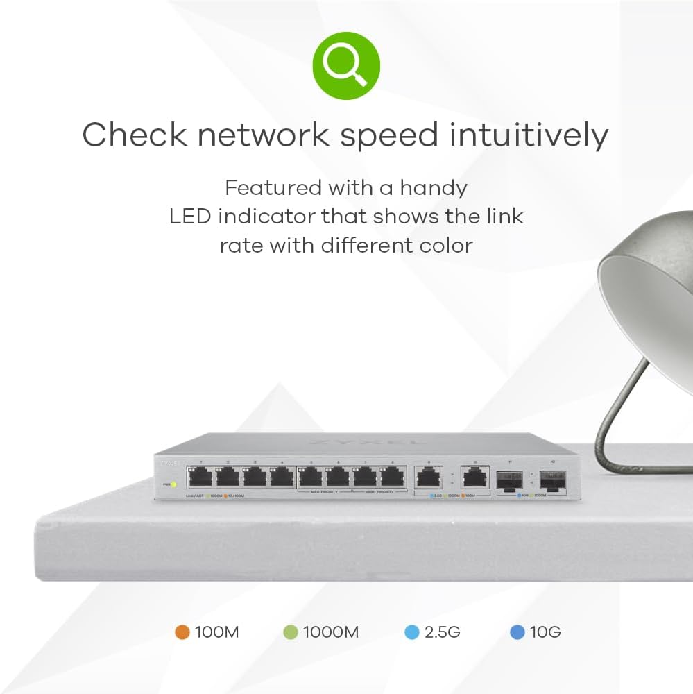 Zyxel Interruttore Multi-Gig 12 Porte non Gestito - immagine 4