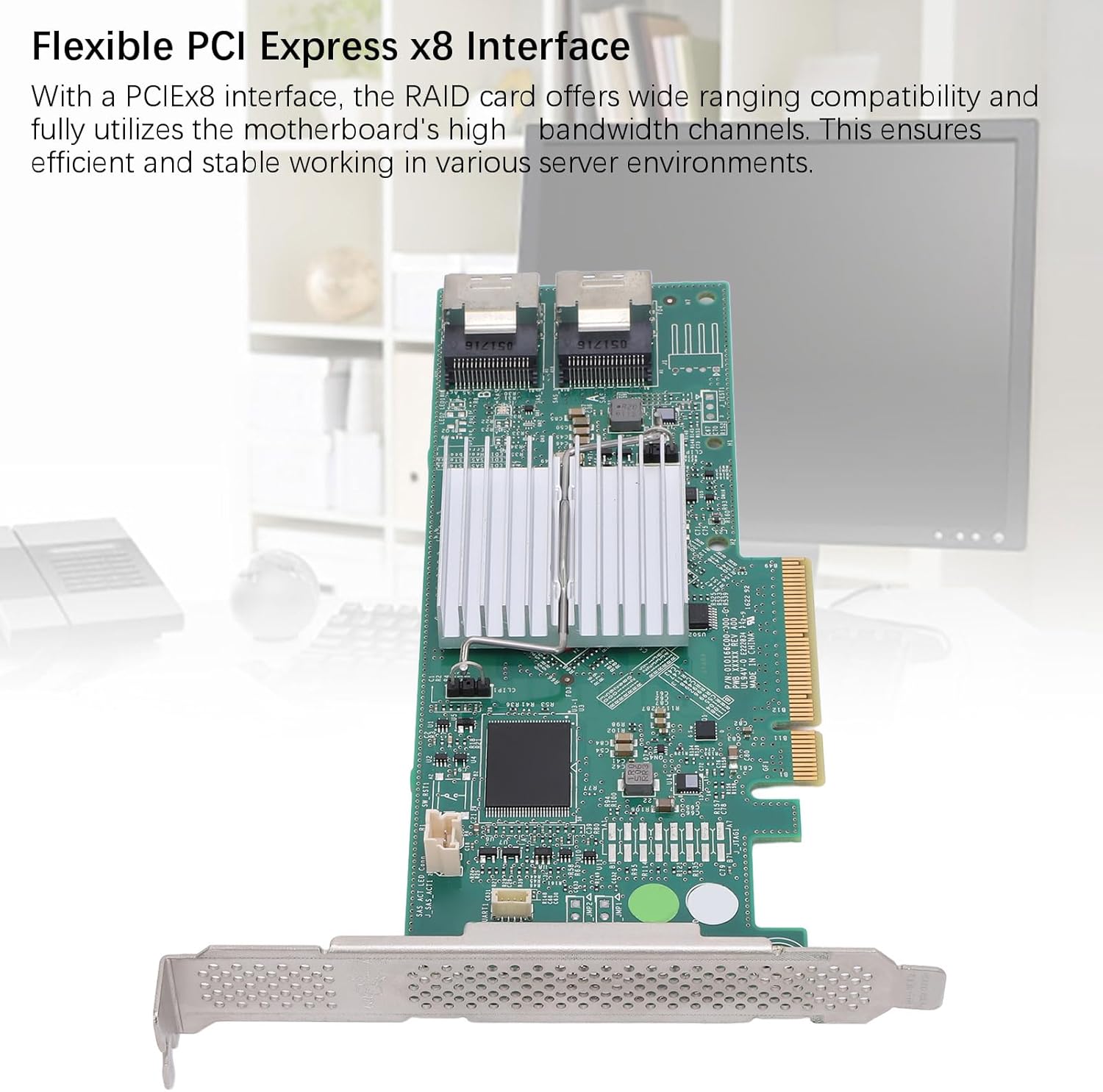 Scheda Controller RAID IR H310 SAS PCI Express X8 - immagine 5