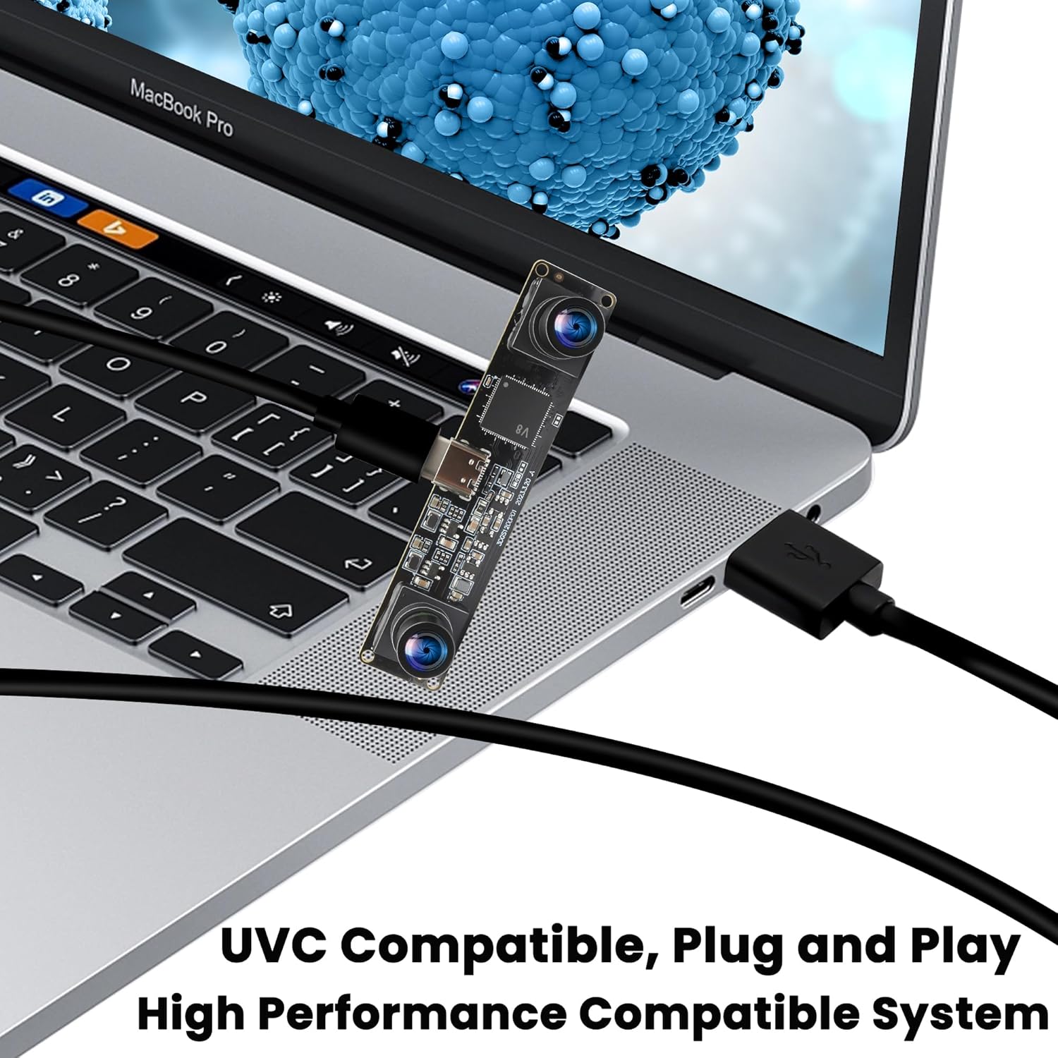 Elp 120 fps 3D Stereo USB Camera Global Shutter 1200P - immagine 6