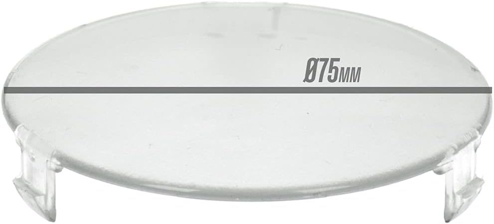 Ericambi Plafoniera Copri Lampada Rotonda per Cappa - immagine 2